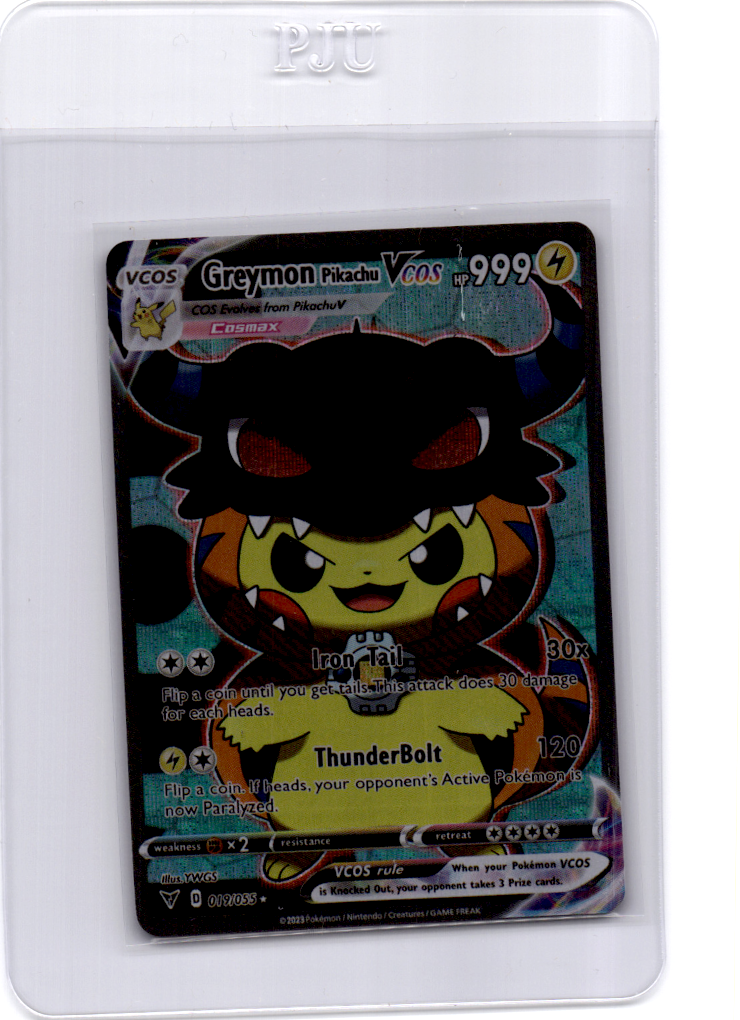 Greymon Pikachu