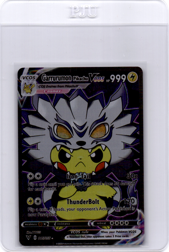 Garrurumon Pikachu