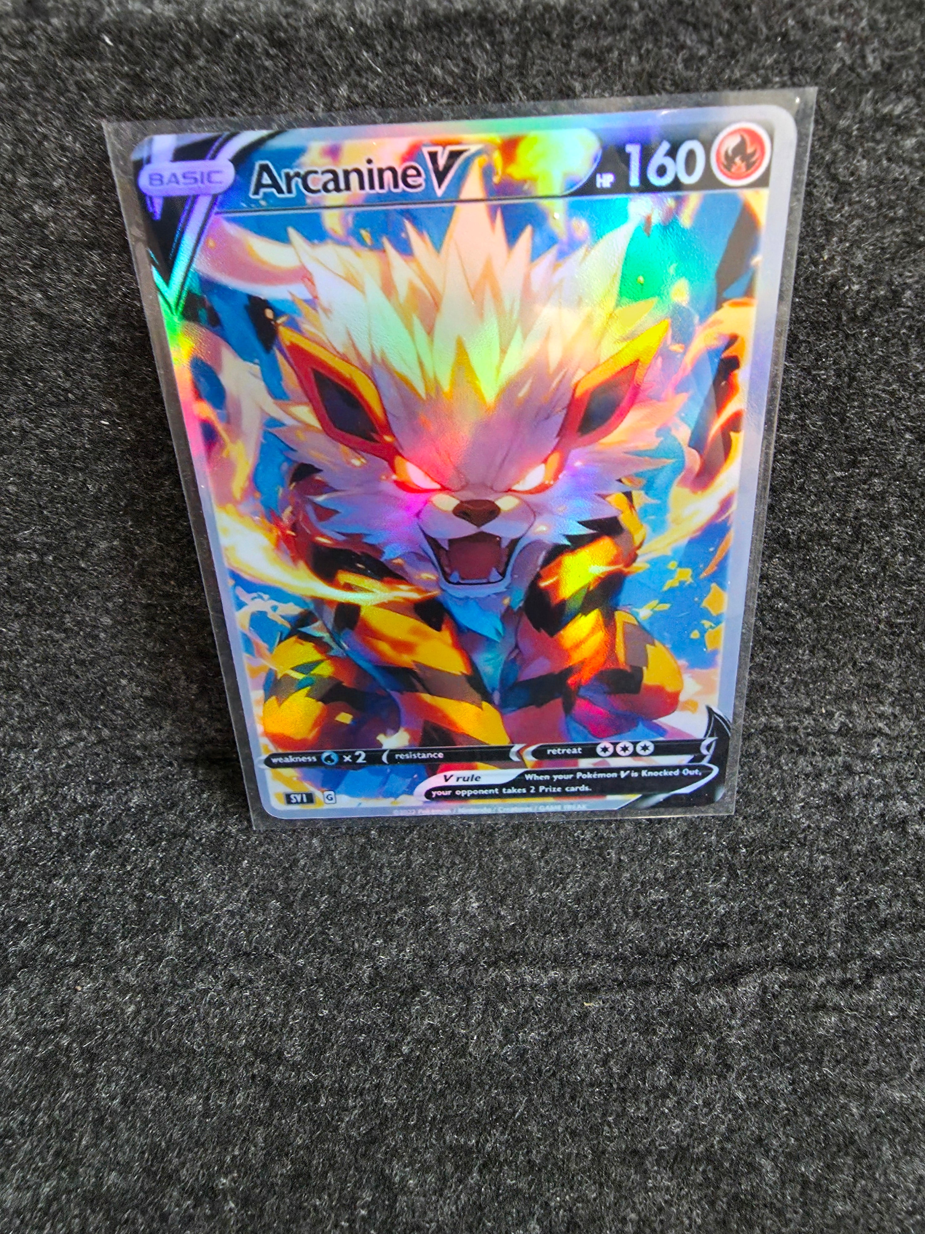 Arcanine card Fan Art PTL 1