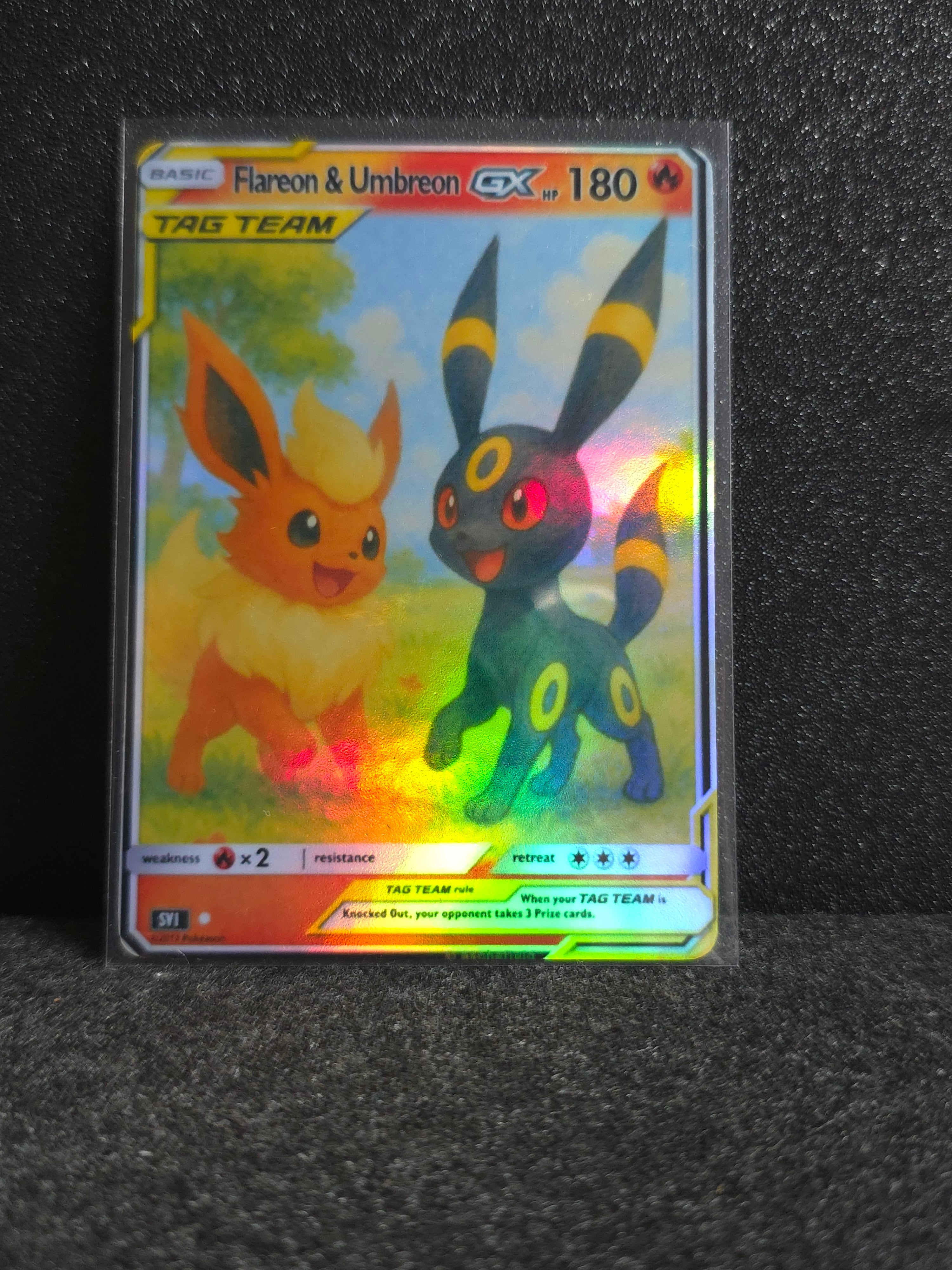 Flareon Umbreon Card Fan Art PTL 192