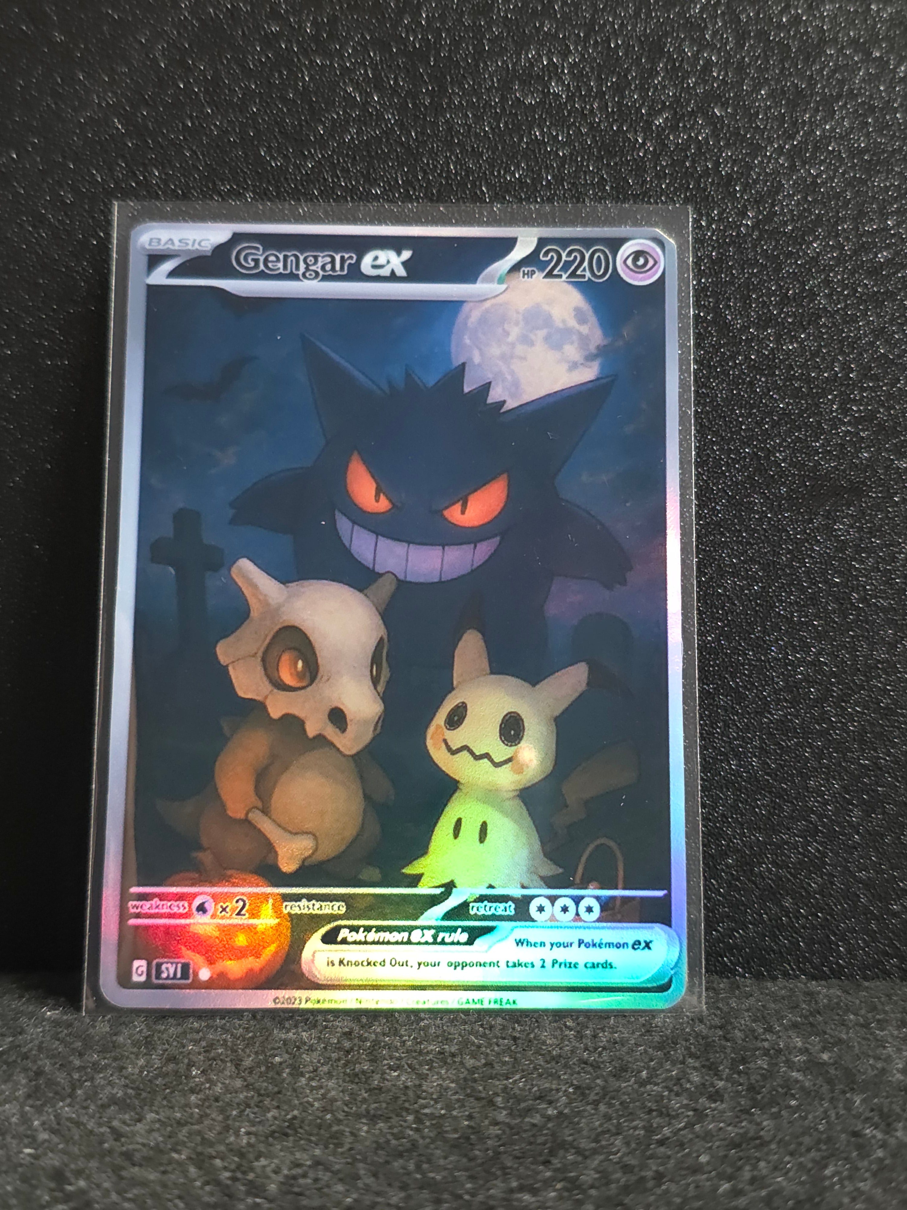 Gengar Cubone Mimikyu Card Fan Art PTL 210