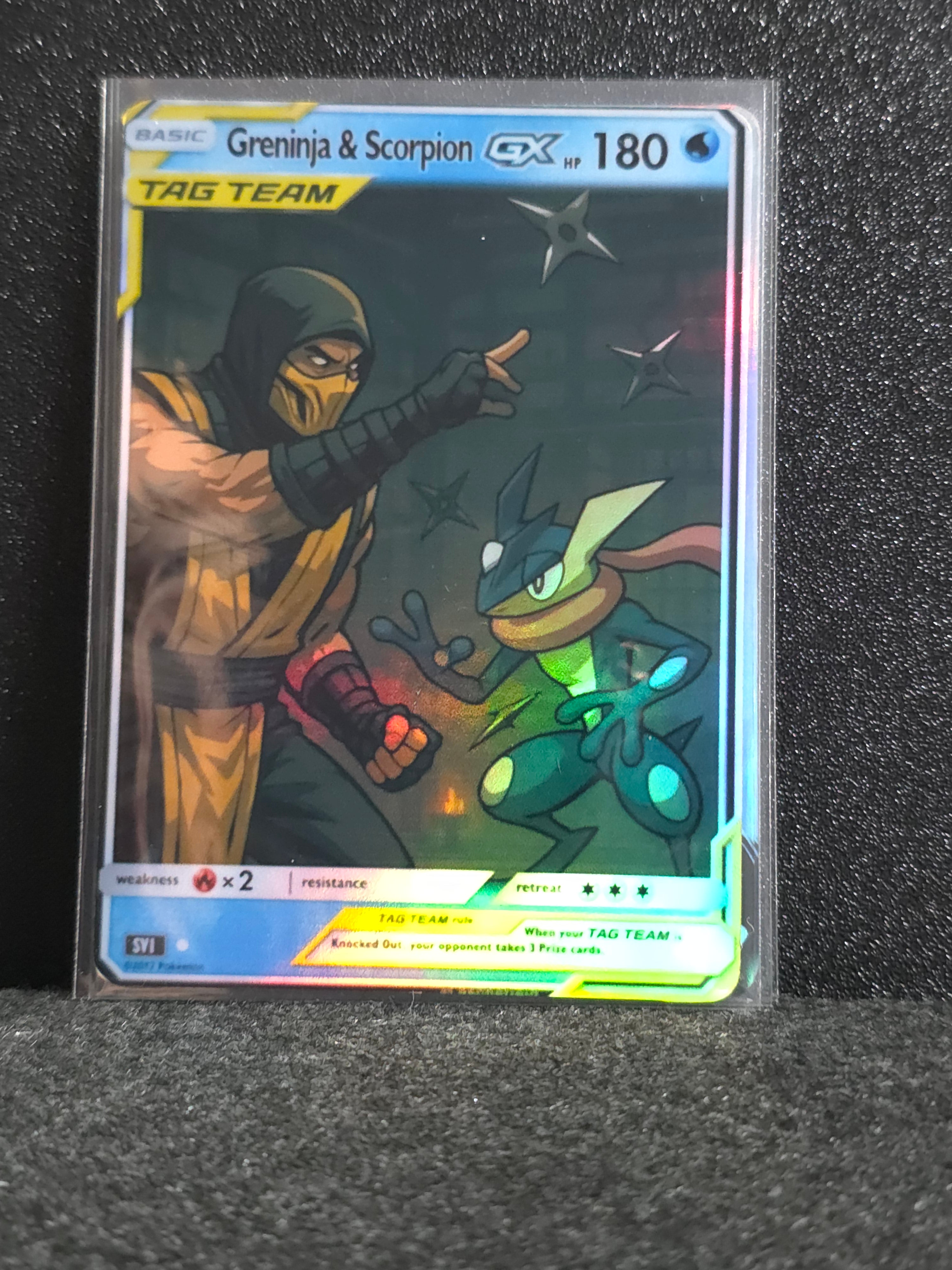 Greninja Scorpion Card Fan Art PTL 266