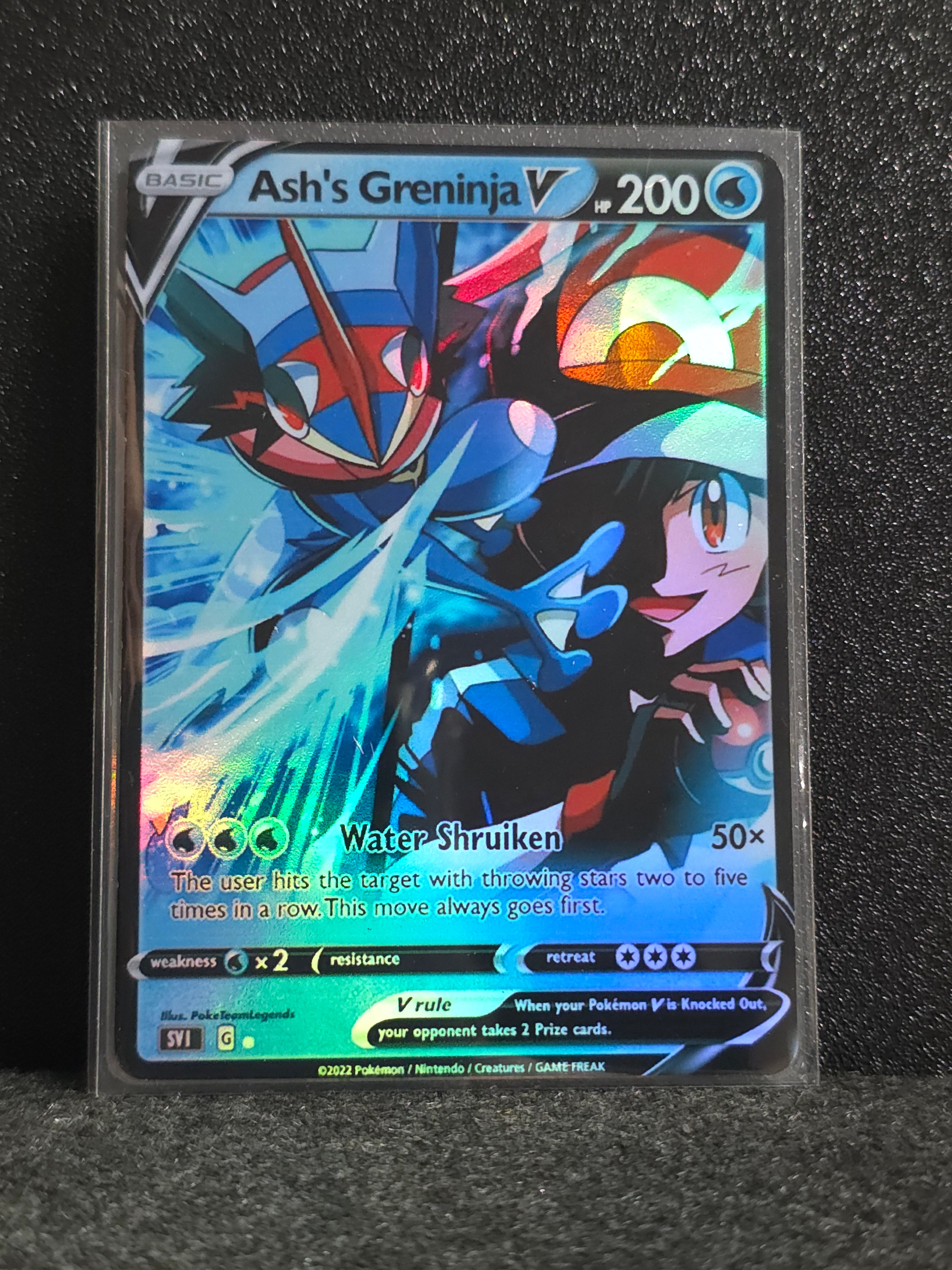 Ash's Greninja Card Fan Art PTL 270