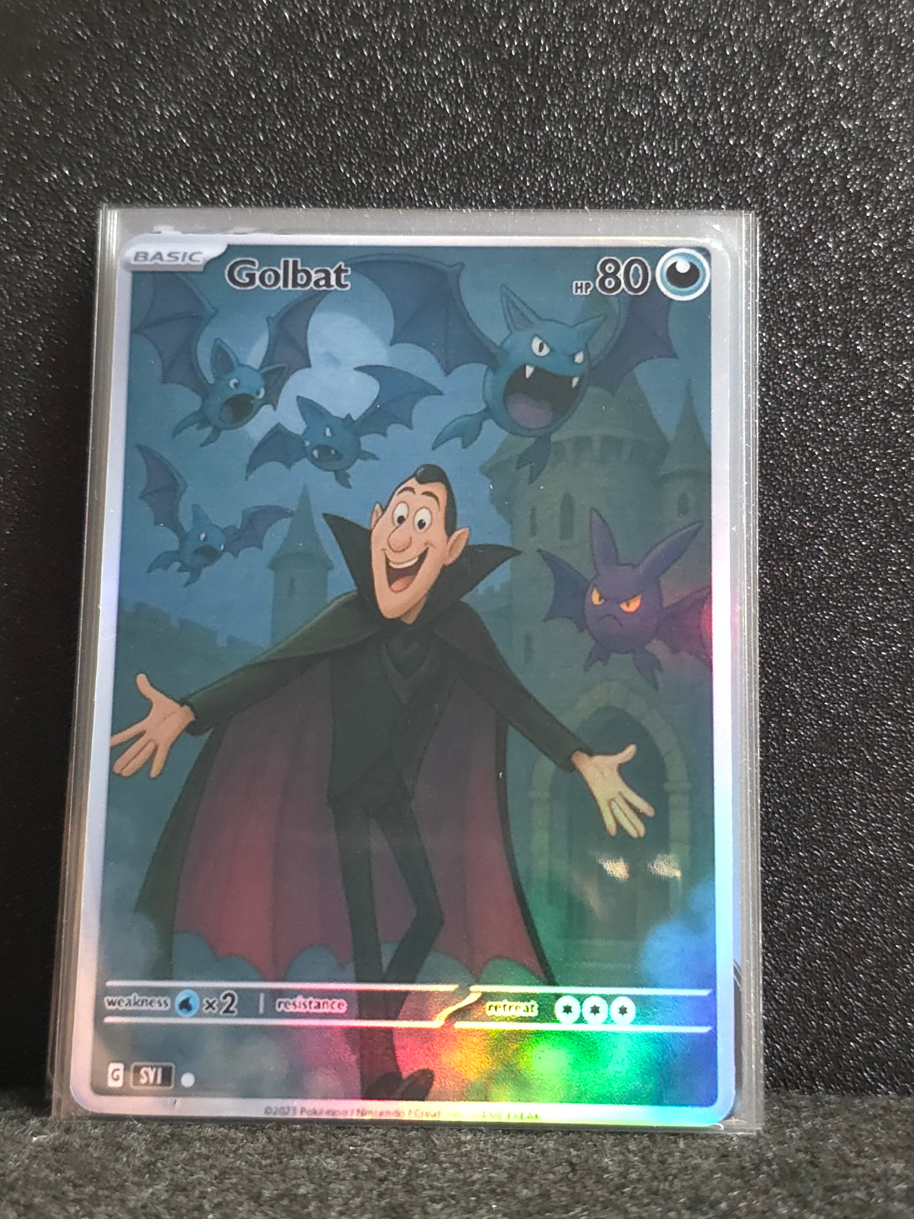 Dracula golbat Crobat Card Fan Art PTL 274