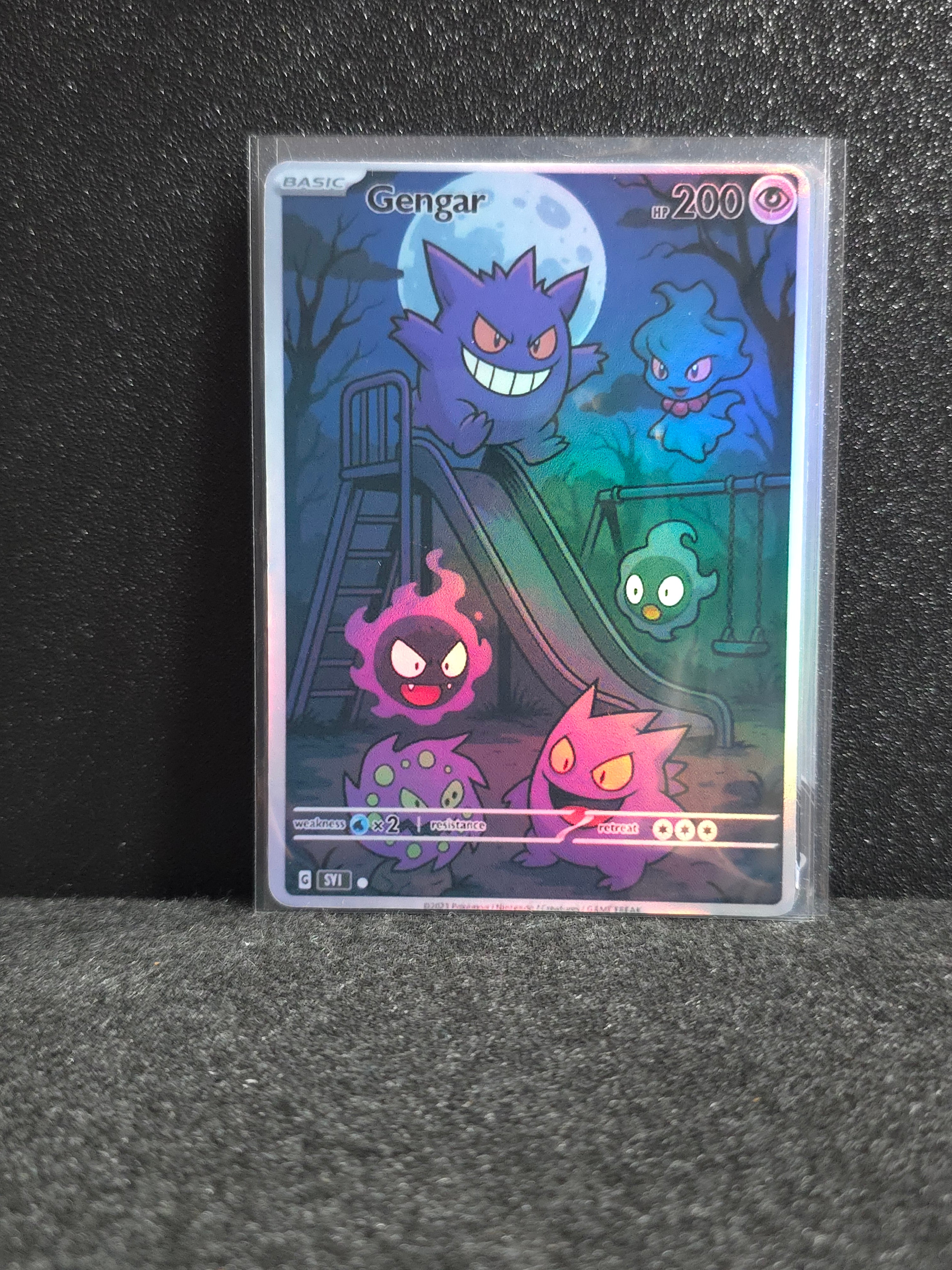 Gaslty Gengar Card Fan Art PTL 320