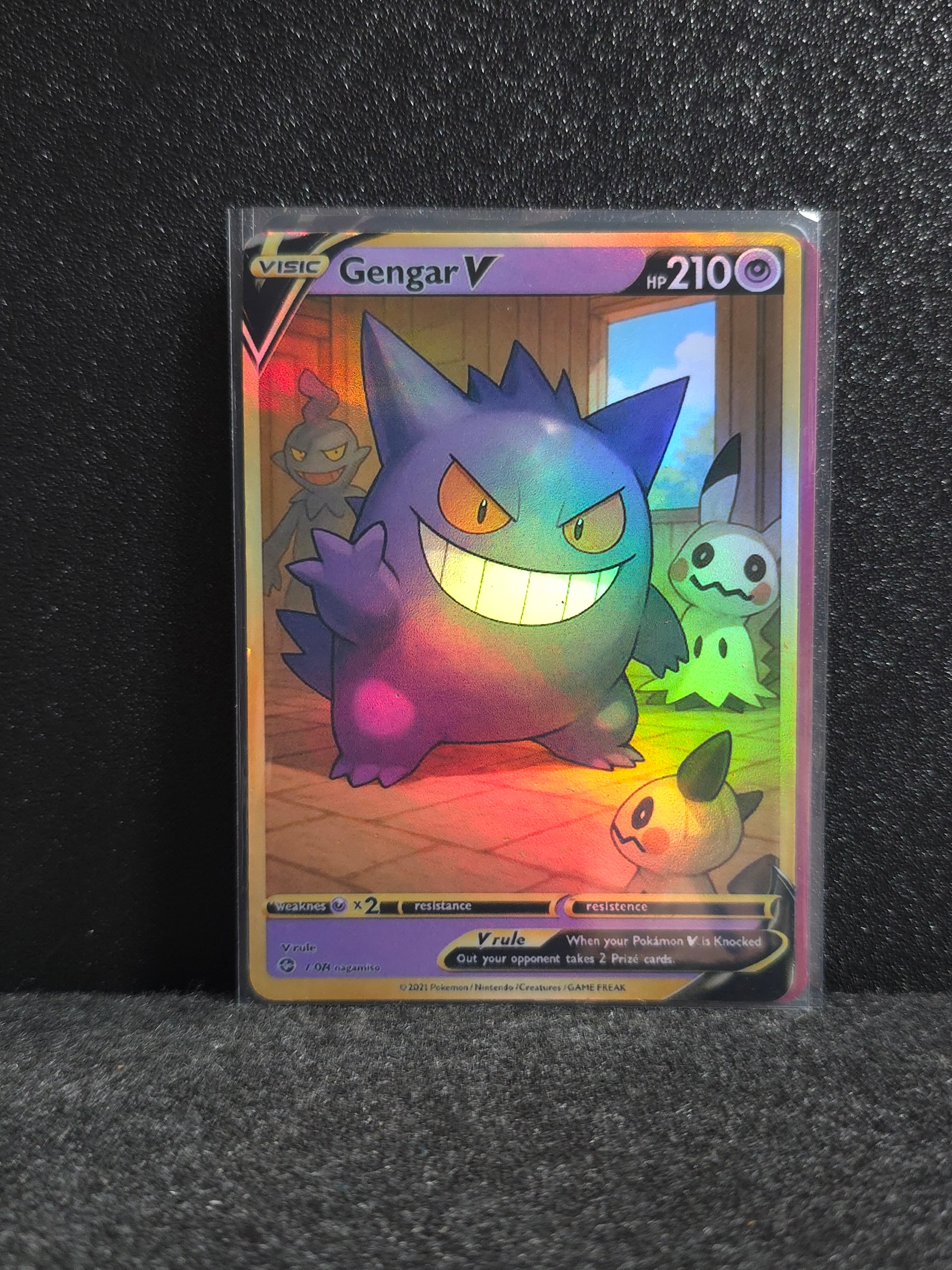 Gengar Mimikyu Card Fan Art PTL 321