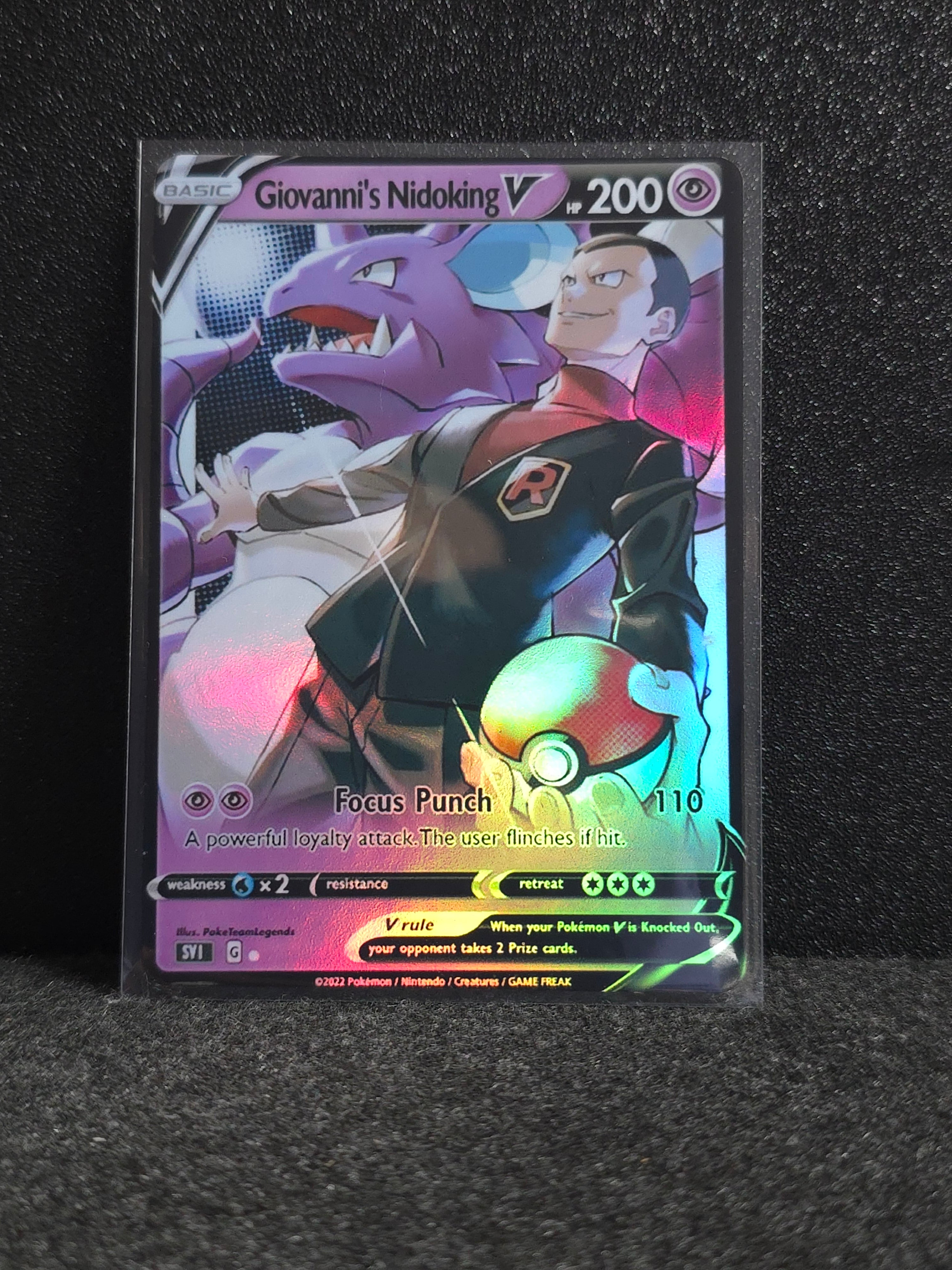 Giovanni Nidoking Card Fan Art PTL 324