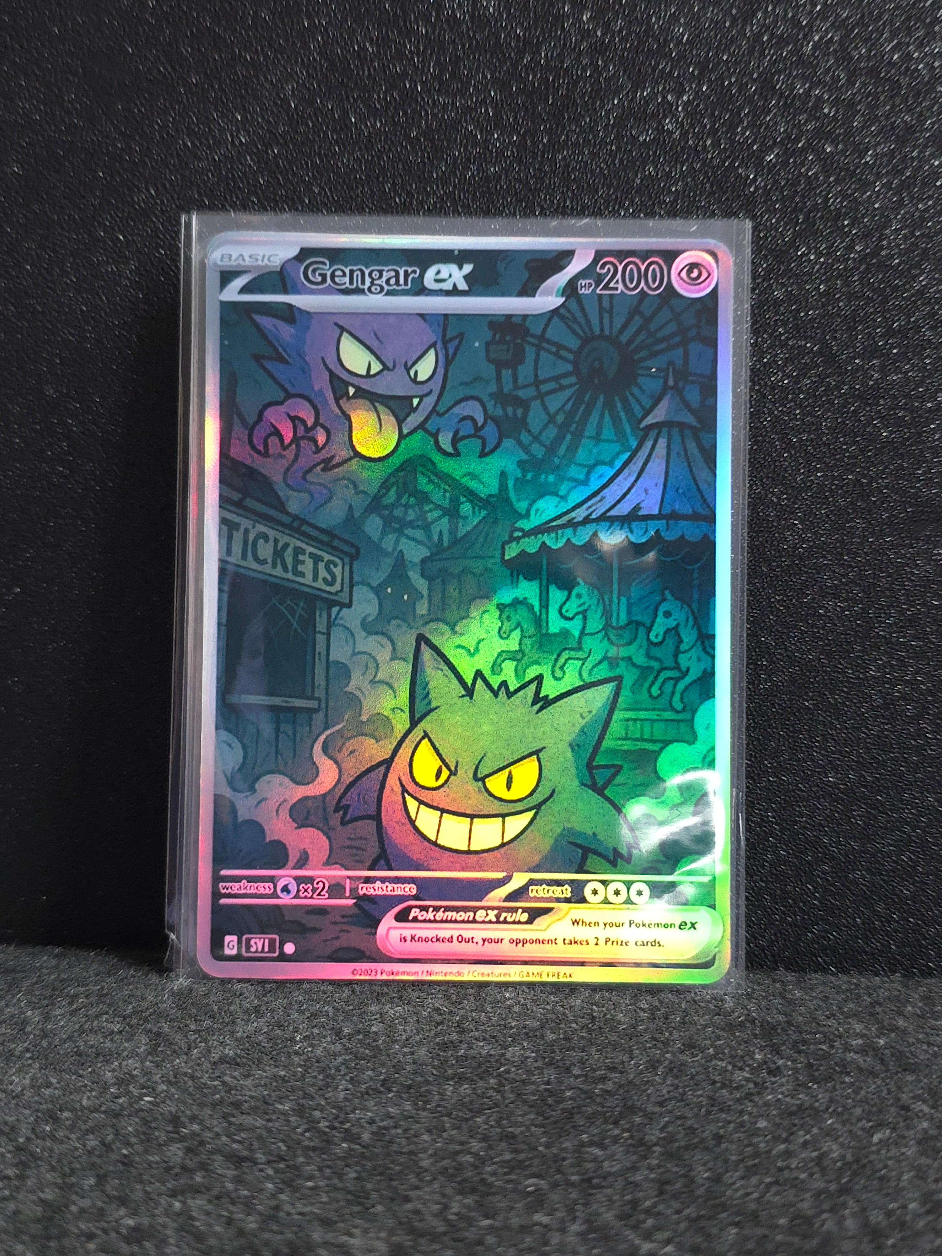 Gengar Haunter Card Fan Art PTL 329