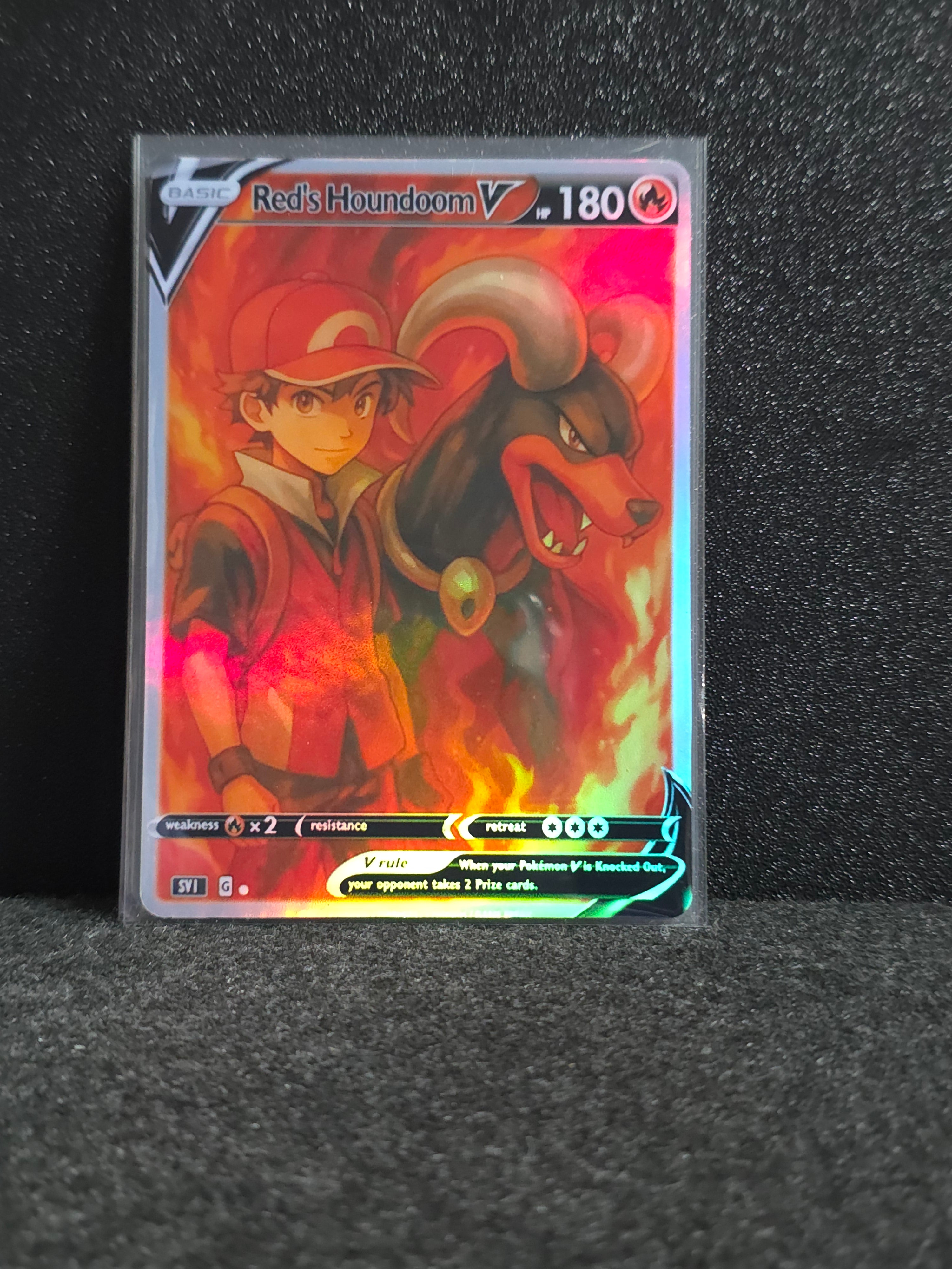 Red's Houndoom Card Fan Art PTL 355