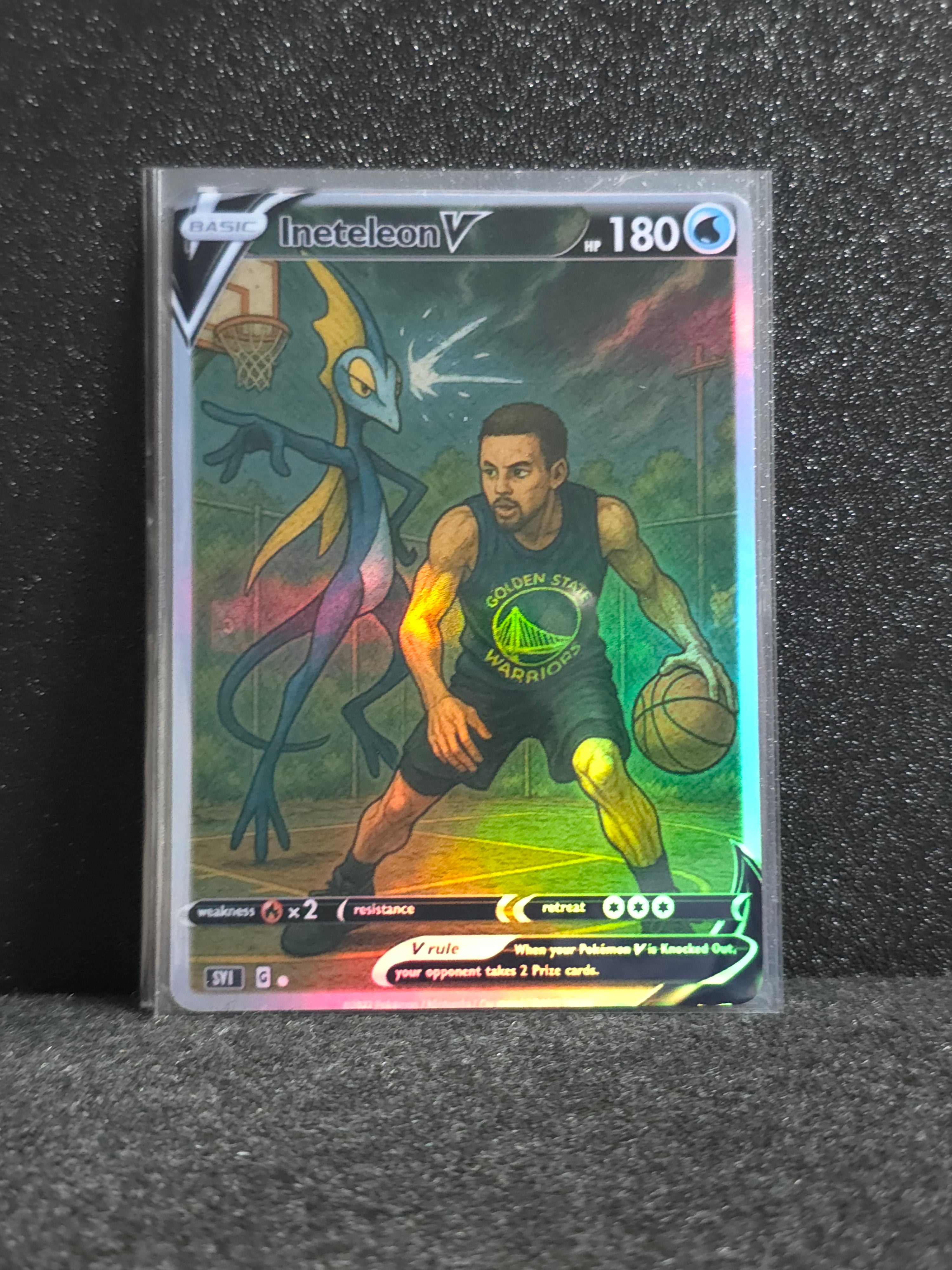 Inteleon Stephan Curry Card Fan Art PTL 362