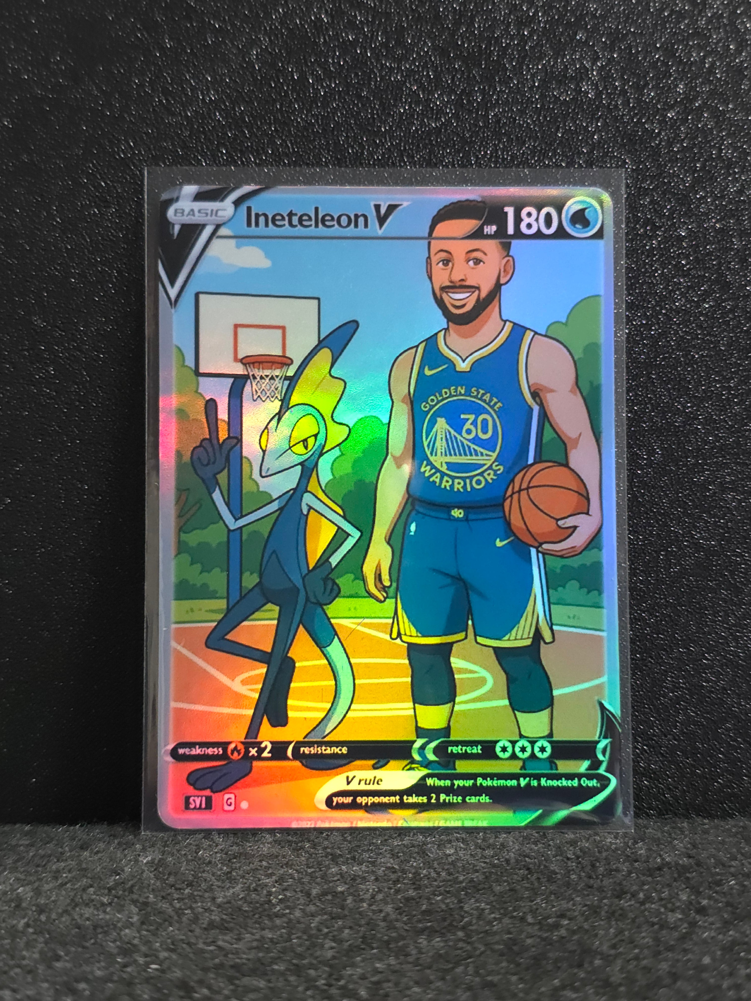 Inteleon Stephan Curry Card Fan Art PTL 363