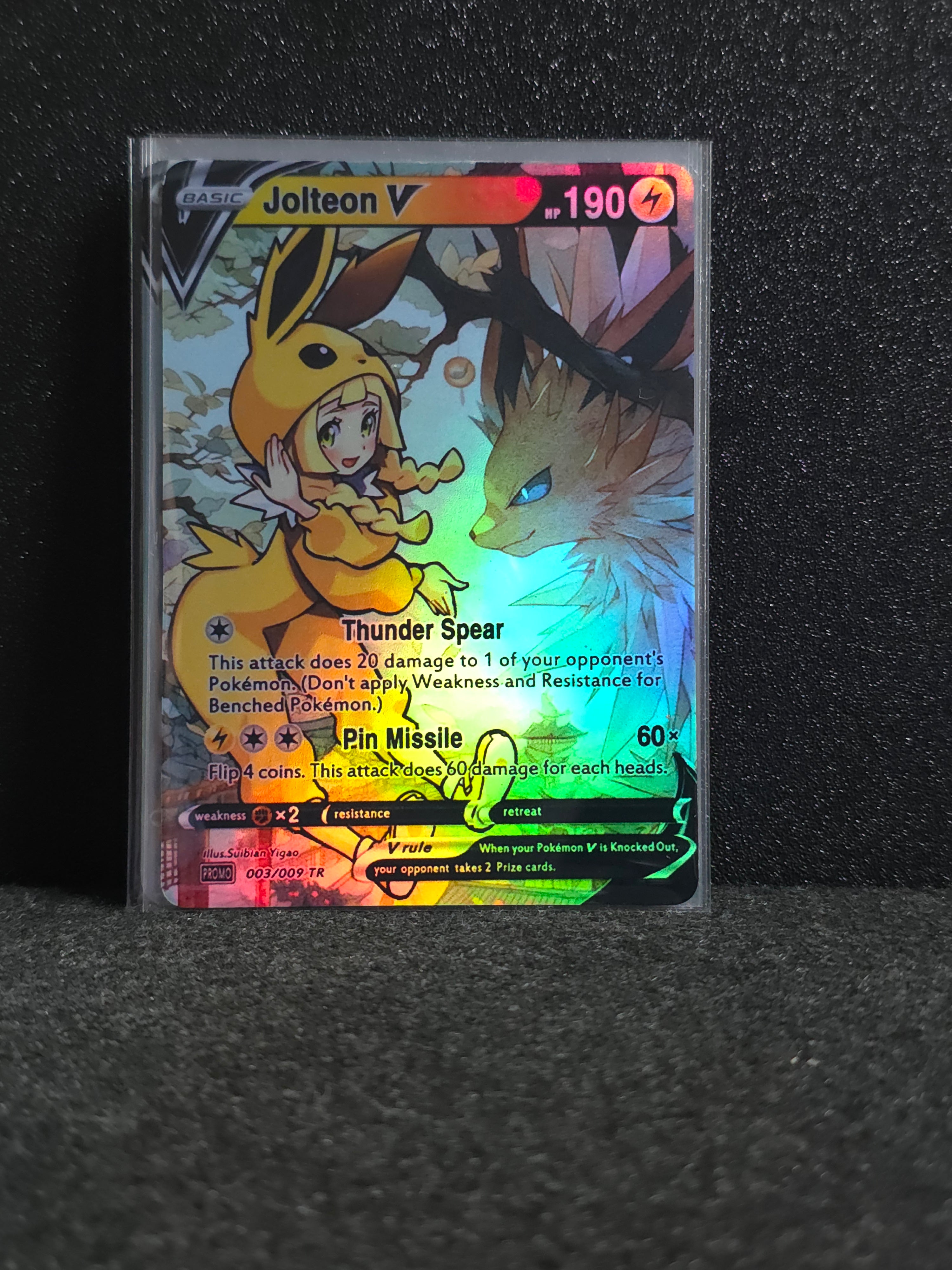 Lillie Cosplay Jolteon Card Fan Art PTL 373