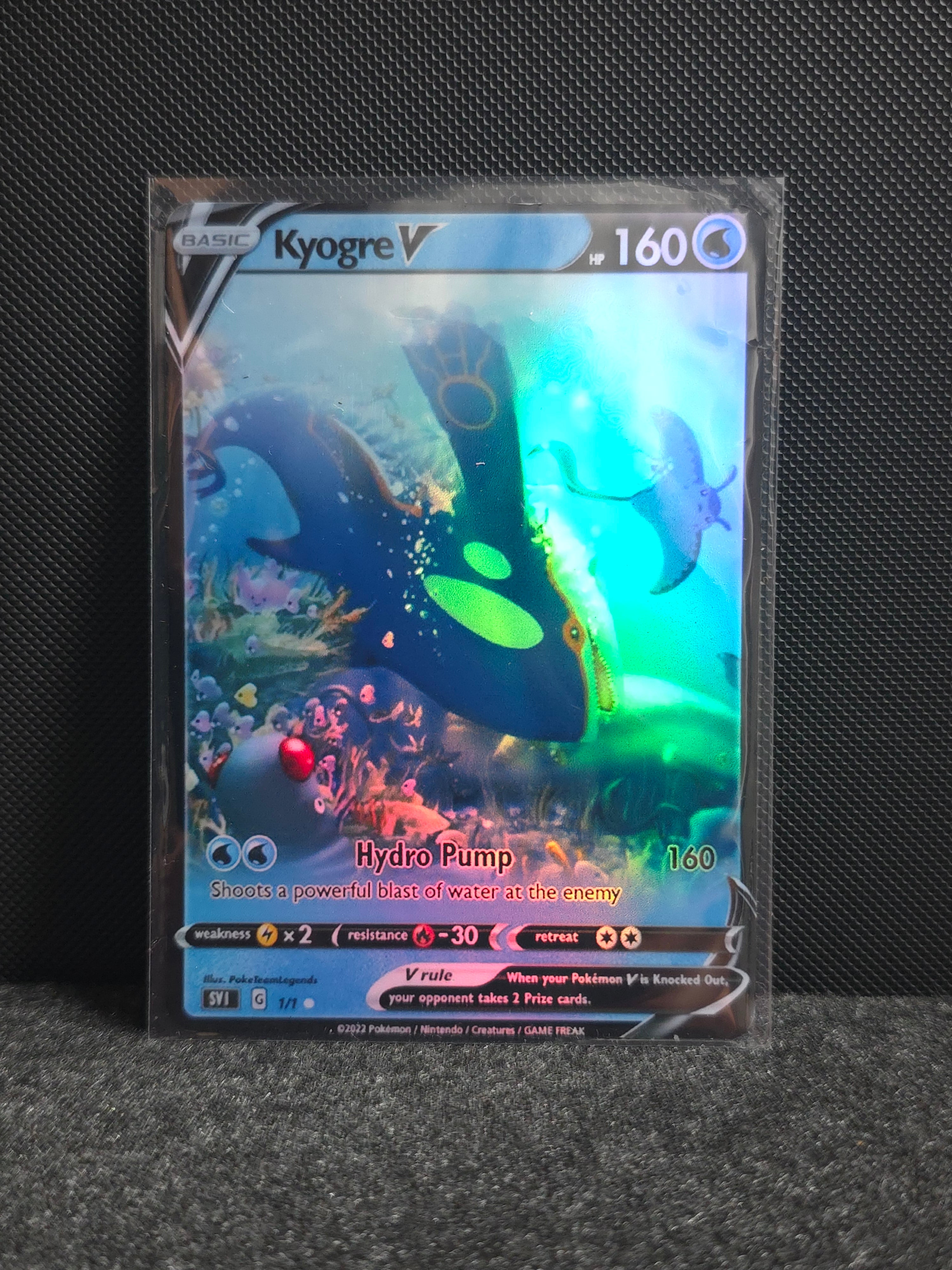 Kyogre Card Fan Art PTL 388