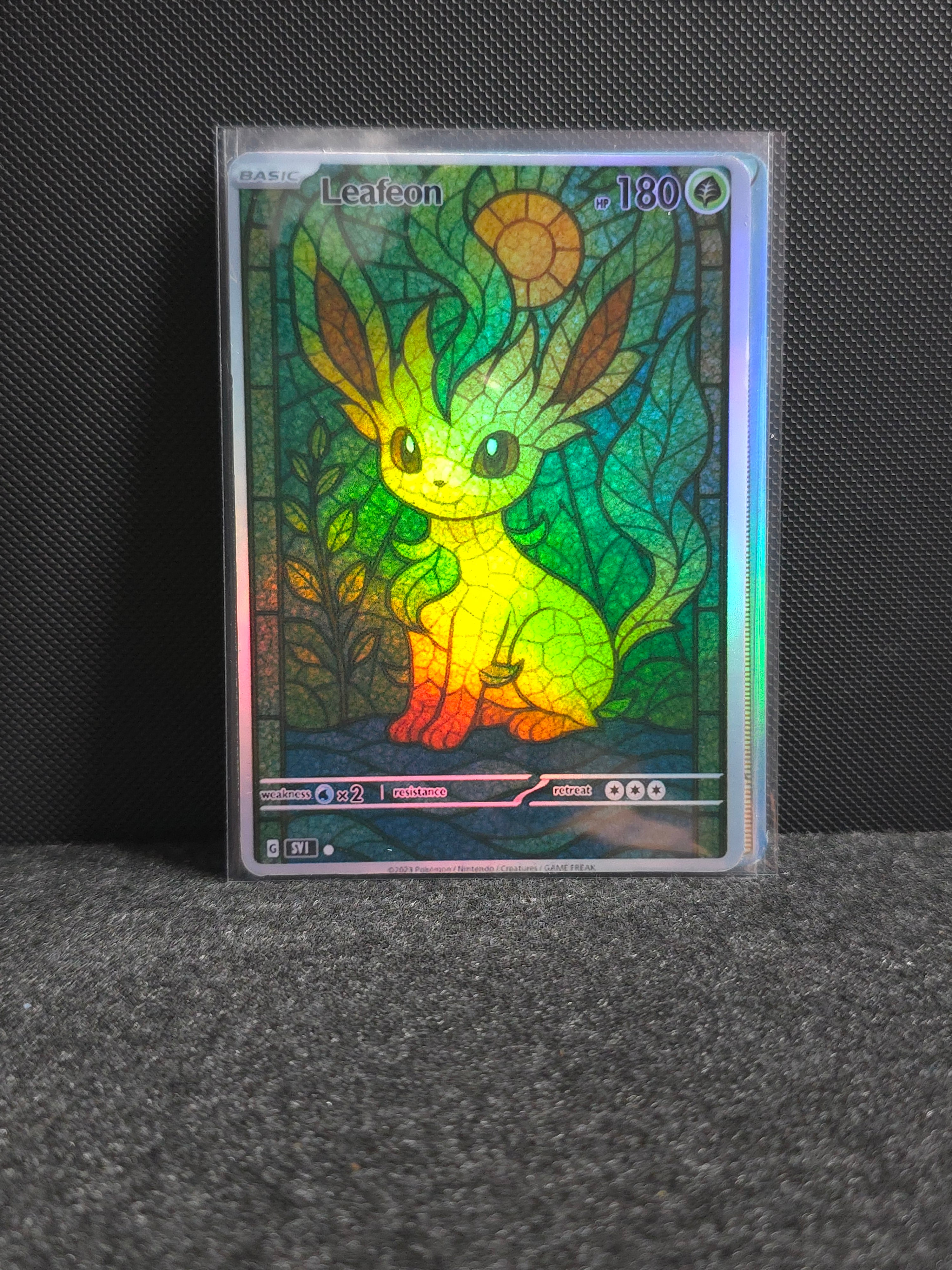 Leafeon Card Fan Art PTL 396