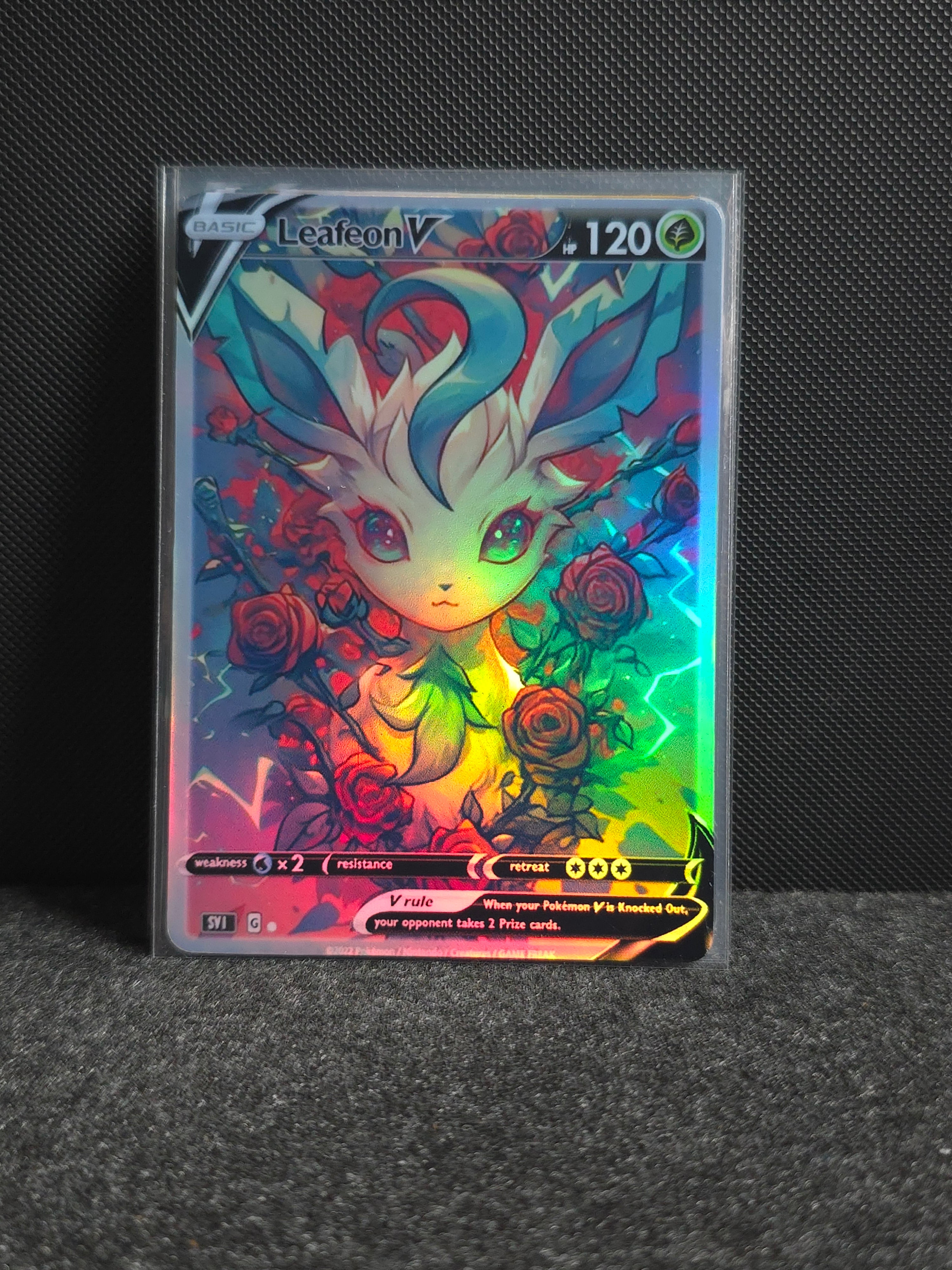 Leafeon Card Fan Art PTL 402