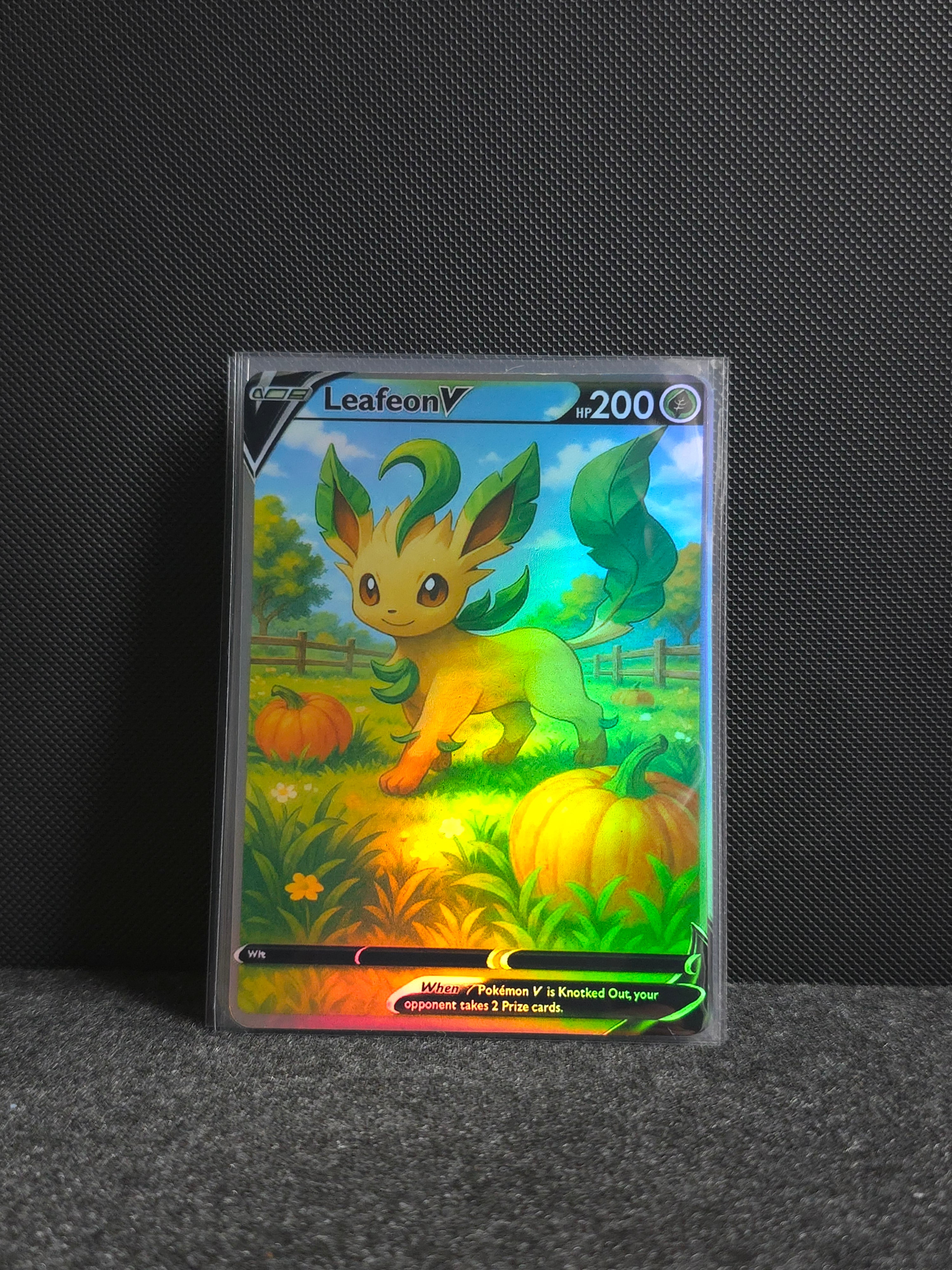 Leafeon Card *Fan Art** PTL 426