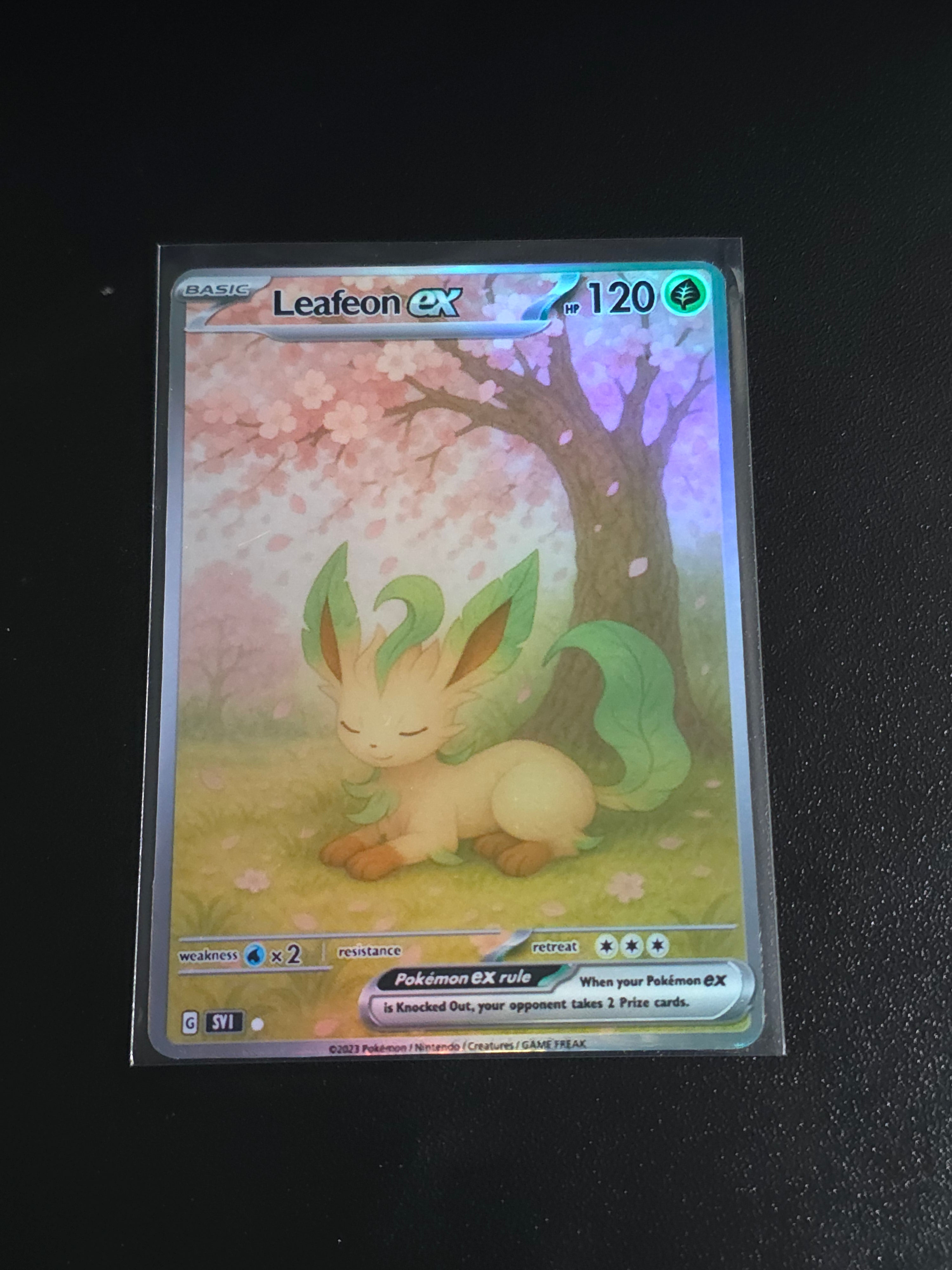 Leafeon Card *Fan Art** PTL 443