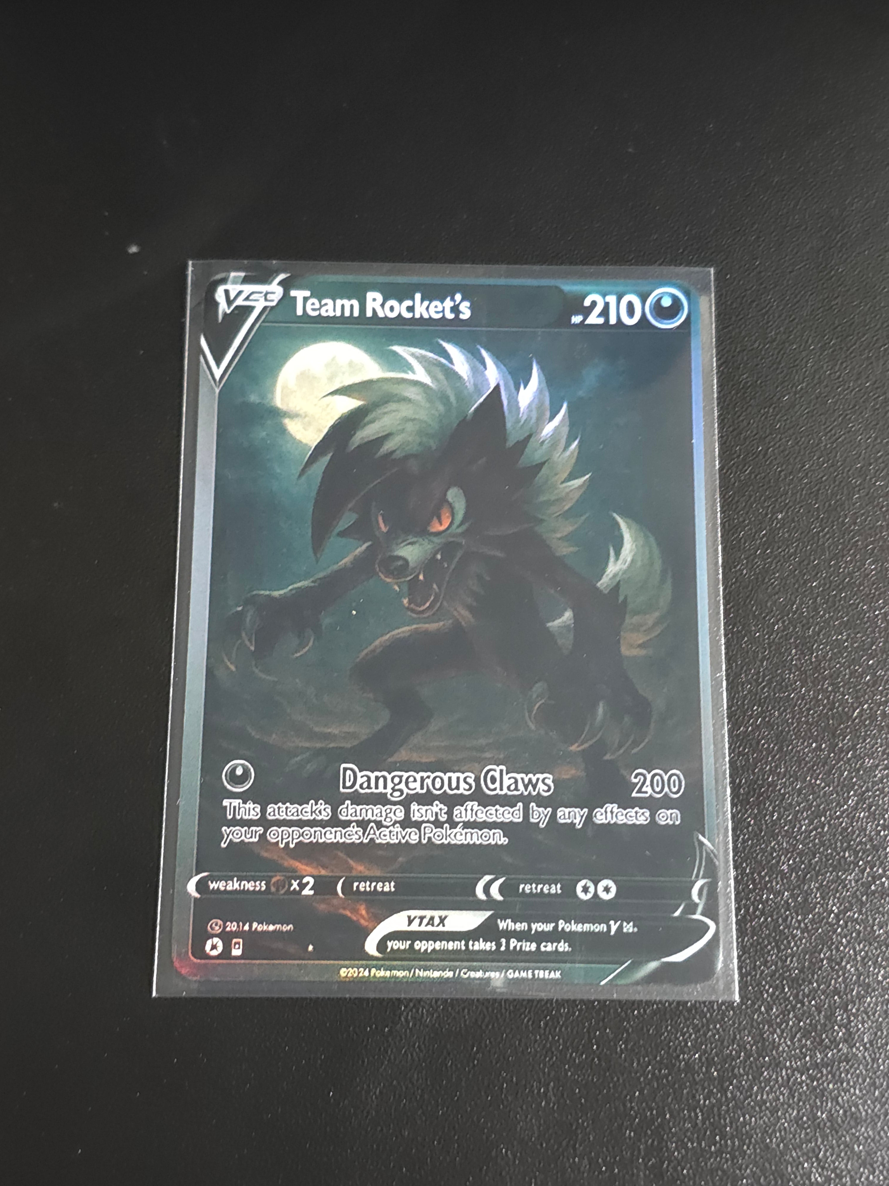 Lycanroc Card *Fan Art** PTL 452