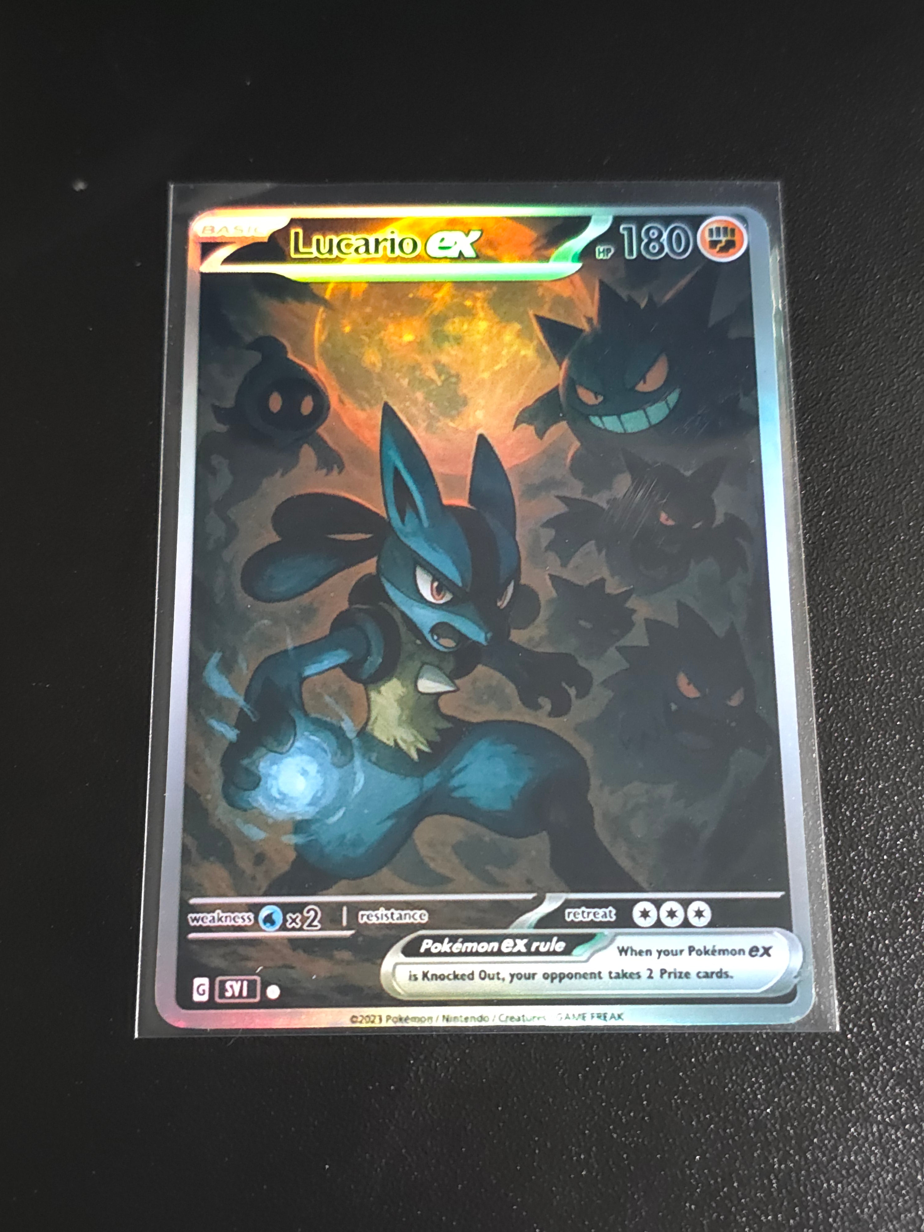 Lucario Card *Fan Art** PTL 422