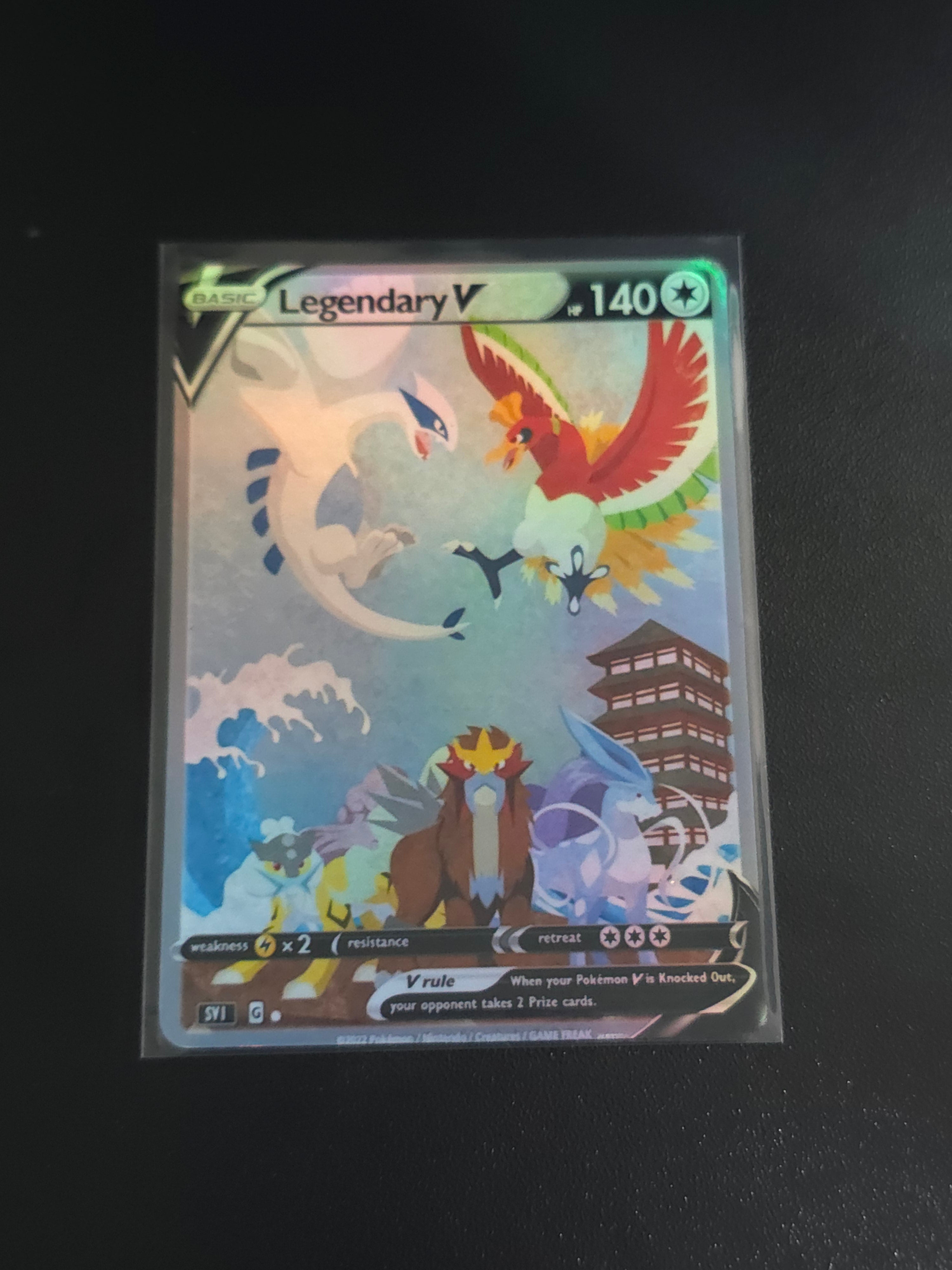 Lugia Ho-oh Entei Suicune Raikou Card *Fan Art** PTL 449