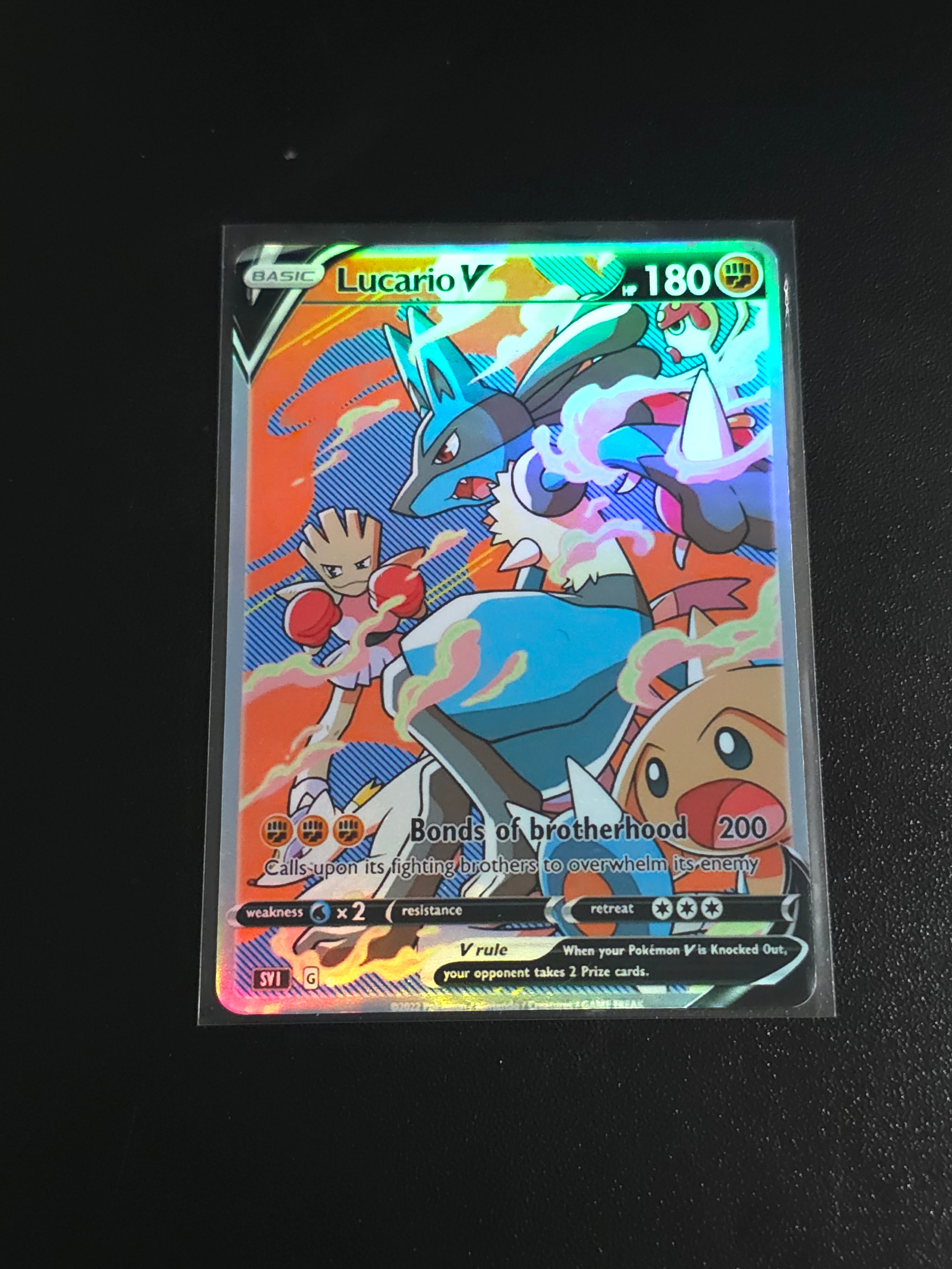Lucario FanArtCard PTL 407
