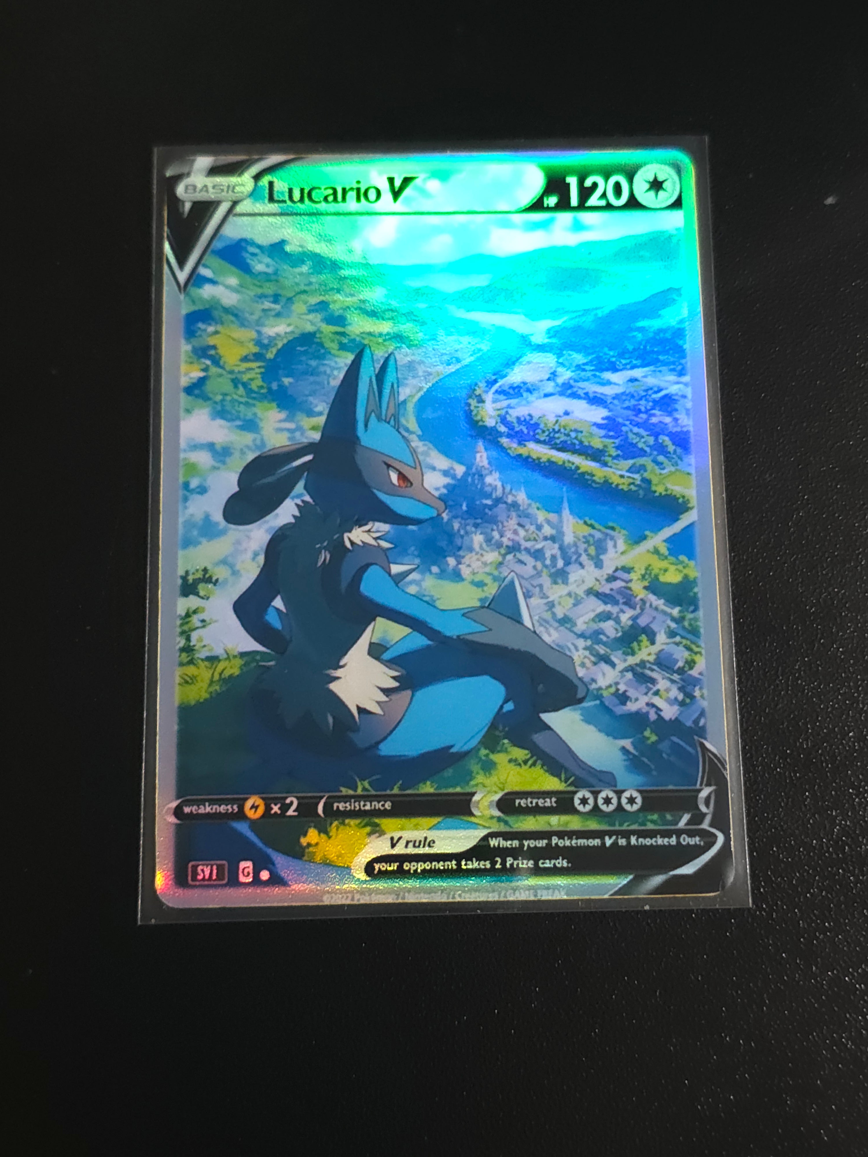 Lucario FanArtCard PTL 410