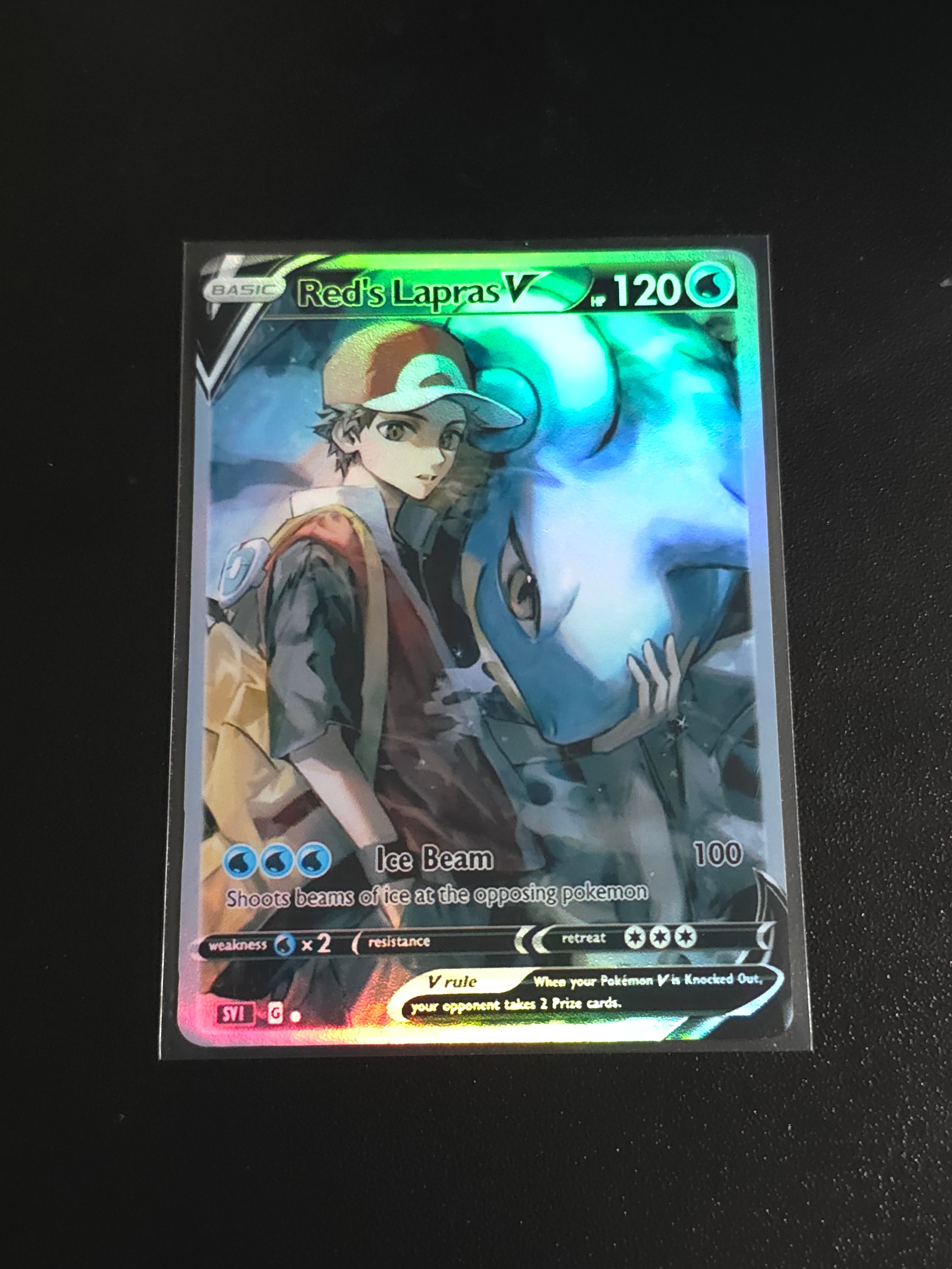 Red's Lapras Card *Fan Art** PTL 438