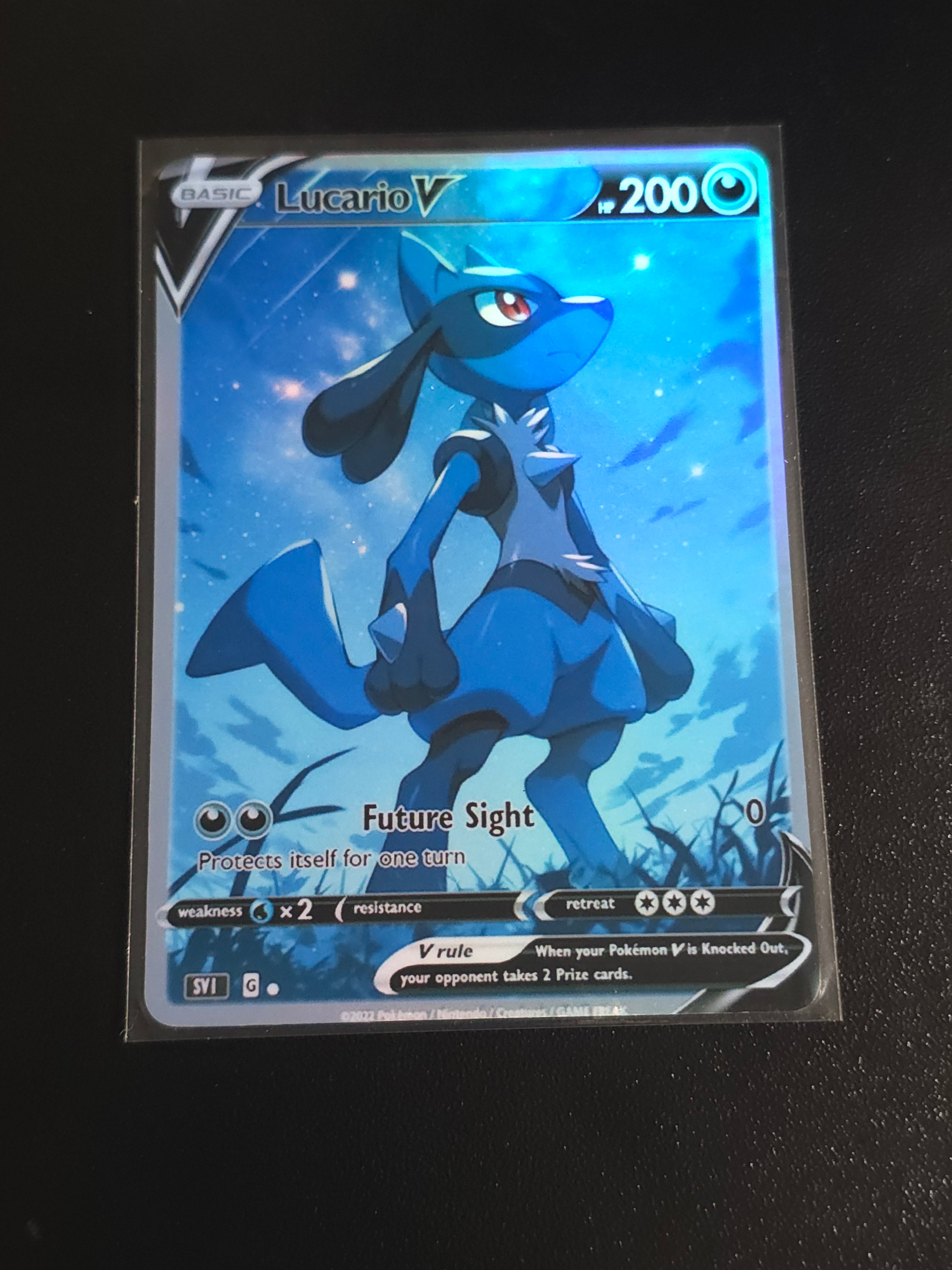 Lucario Card *Fan Art** PTL 437