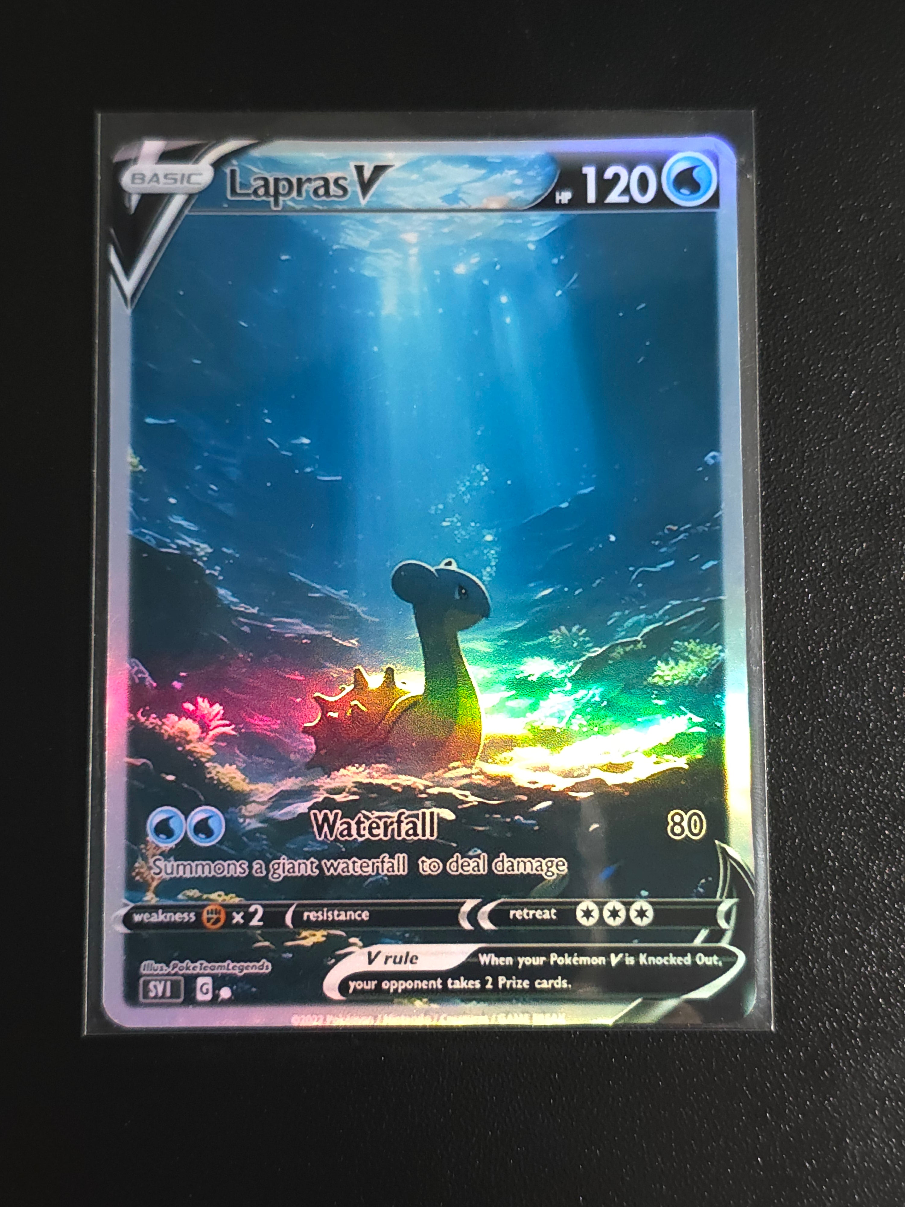Lapras Card *Fan Art** PTL 414