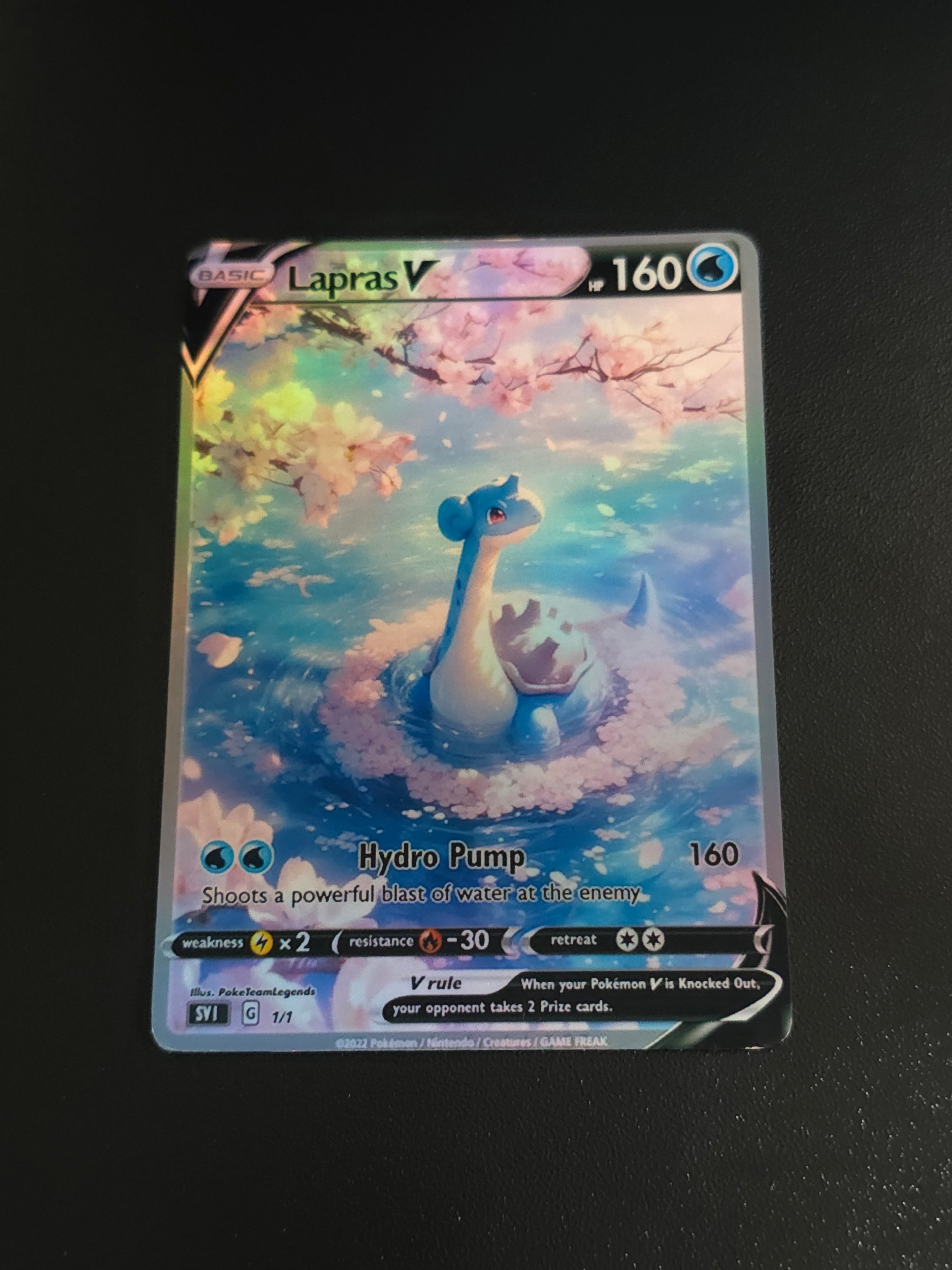 Lapras Card *Fan Art** PTL 415