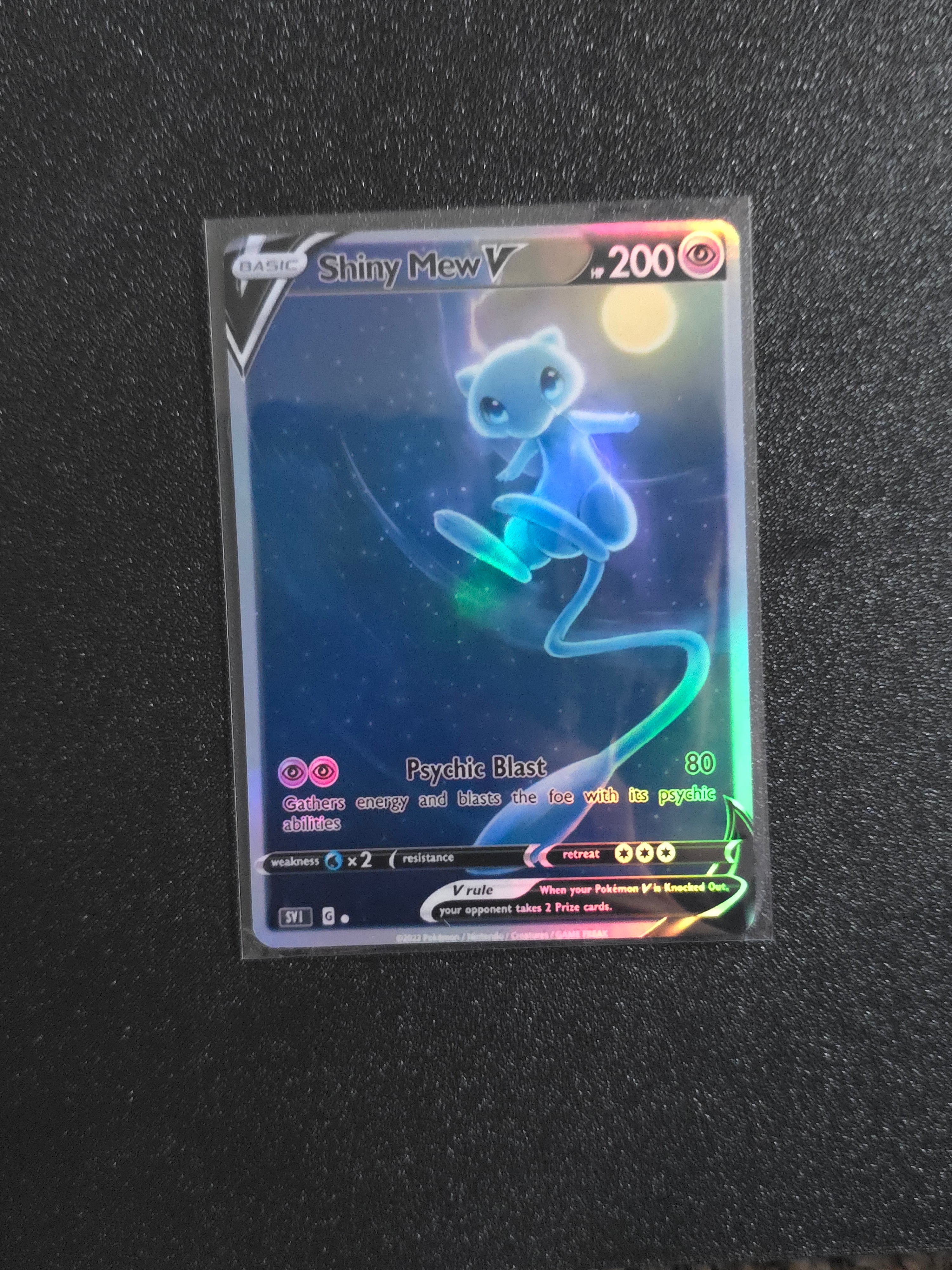 Mew Fan Art Pokemon Card PTL 514