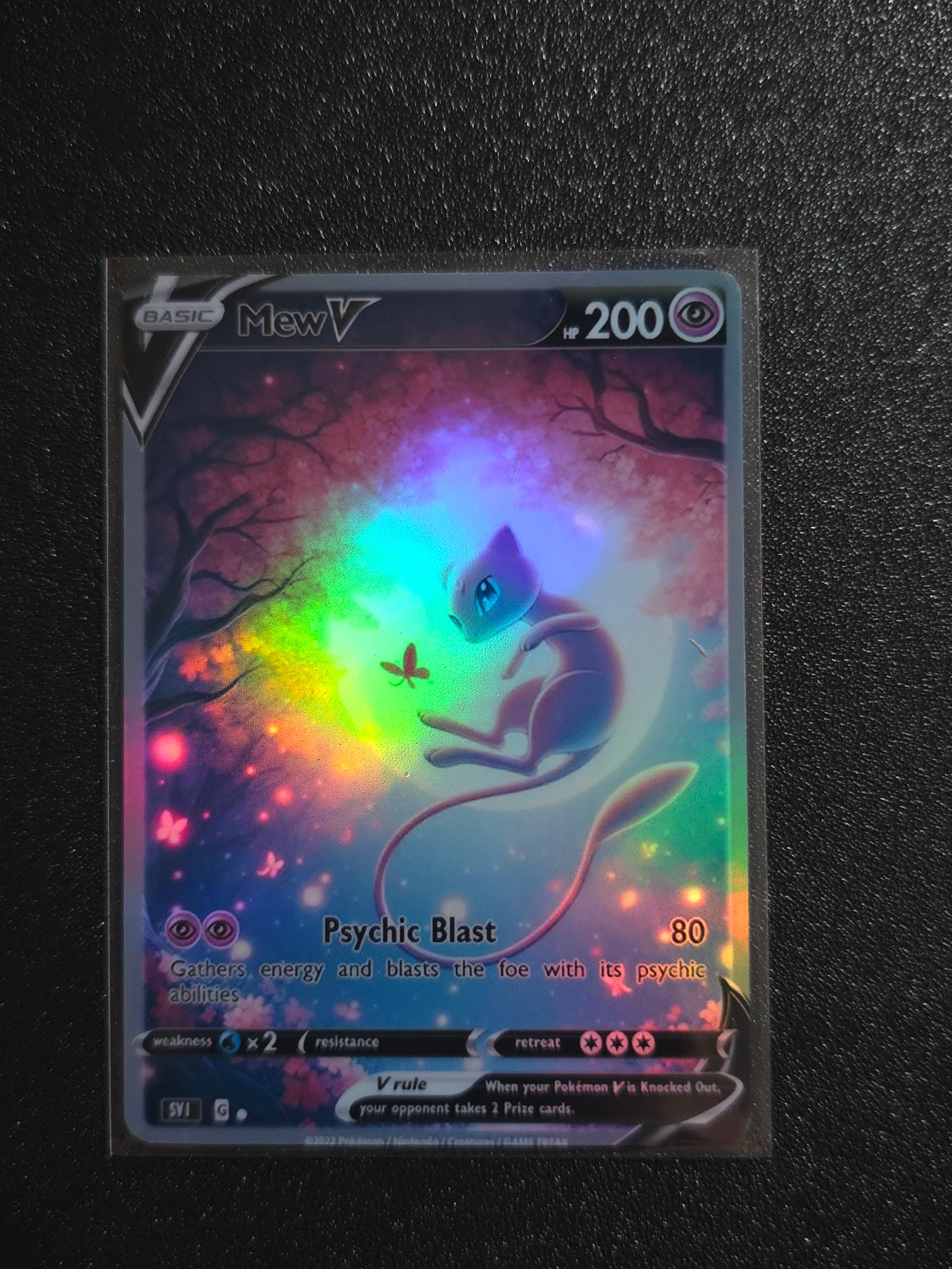 Mew Fan Art Pokemon Card PTL 513