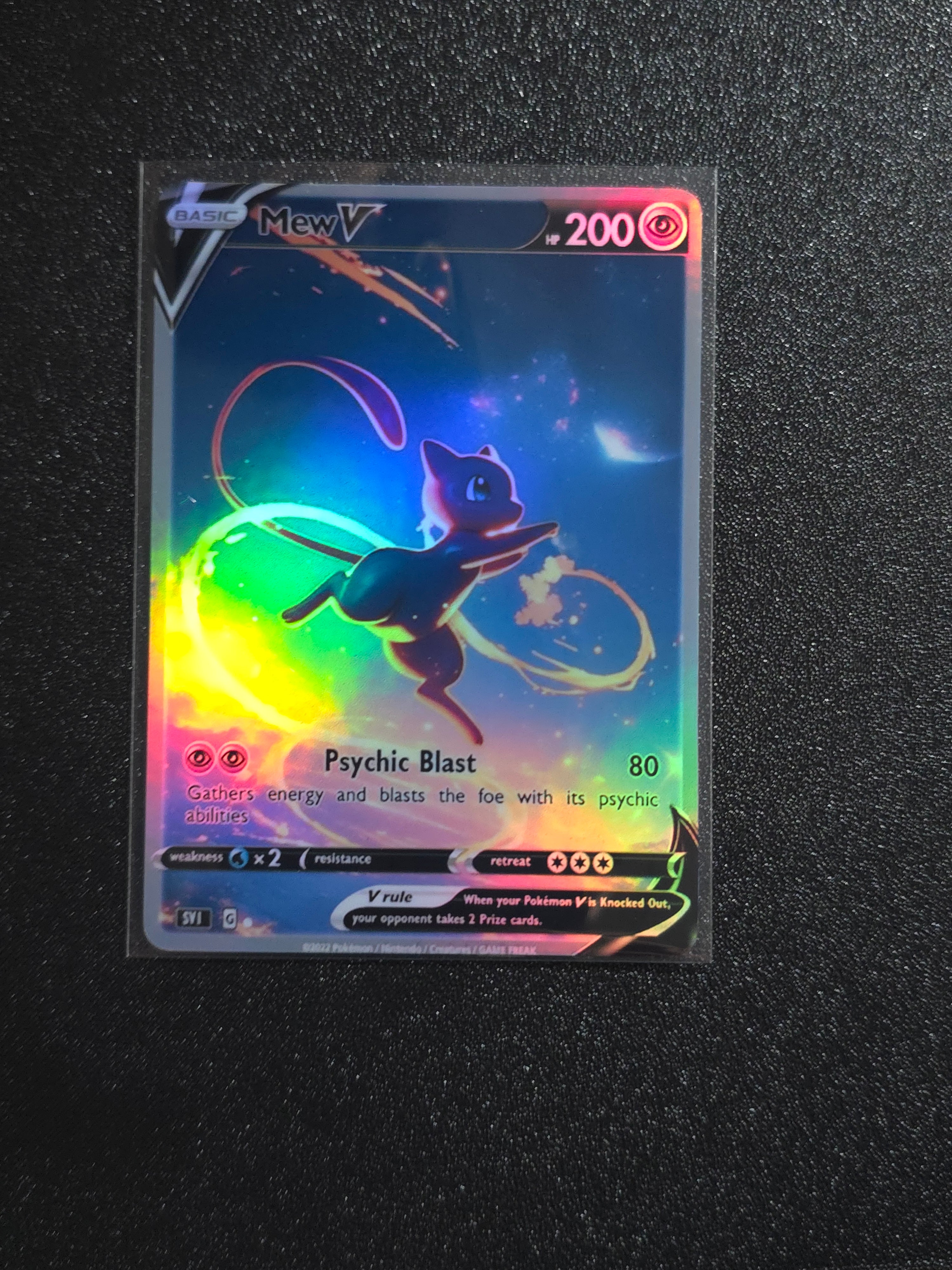 Mew Fan Art Pokemon Card PTL 512