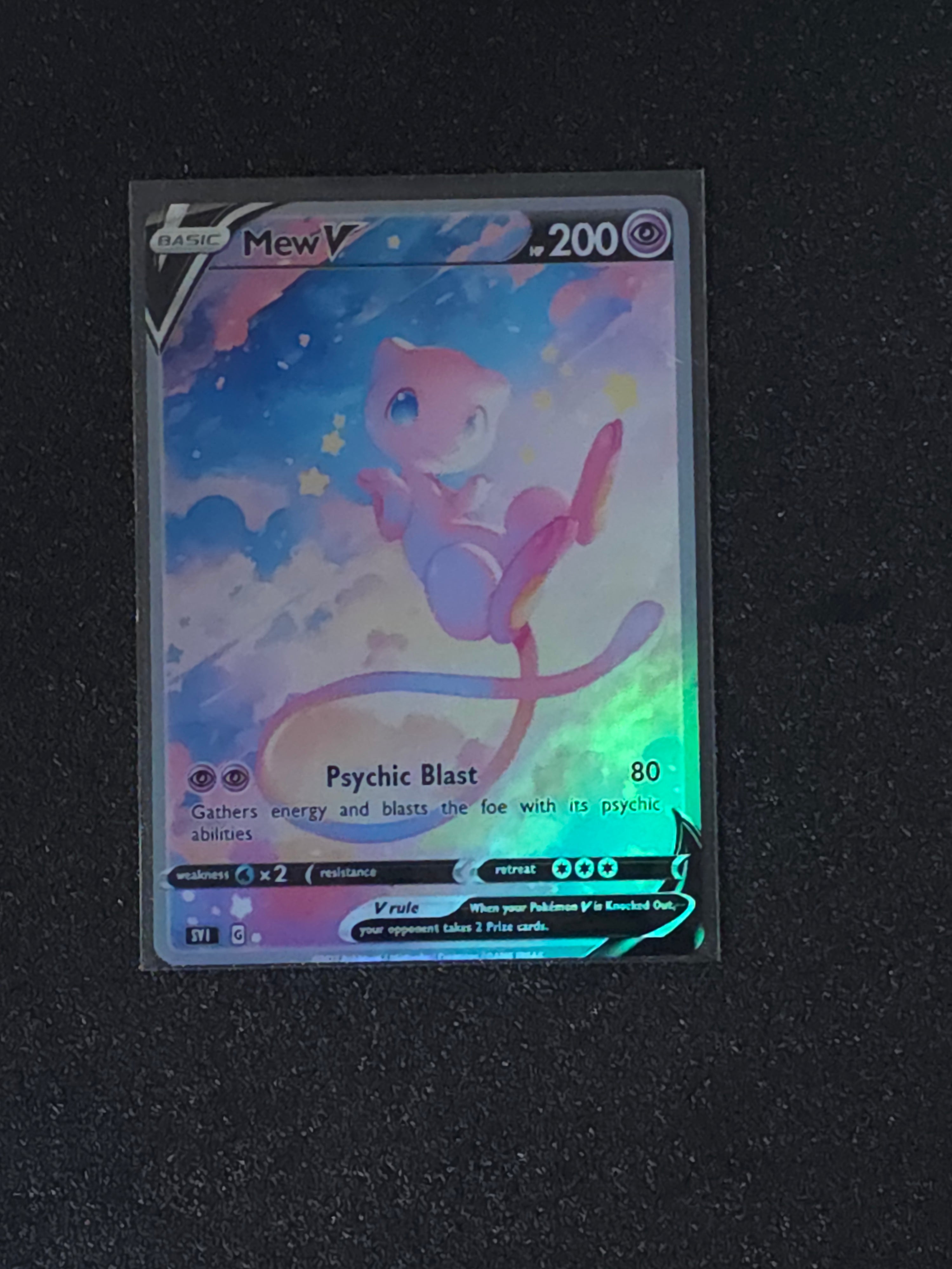 Mew Fan Art Pokemon Card PTL 510