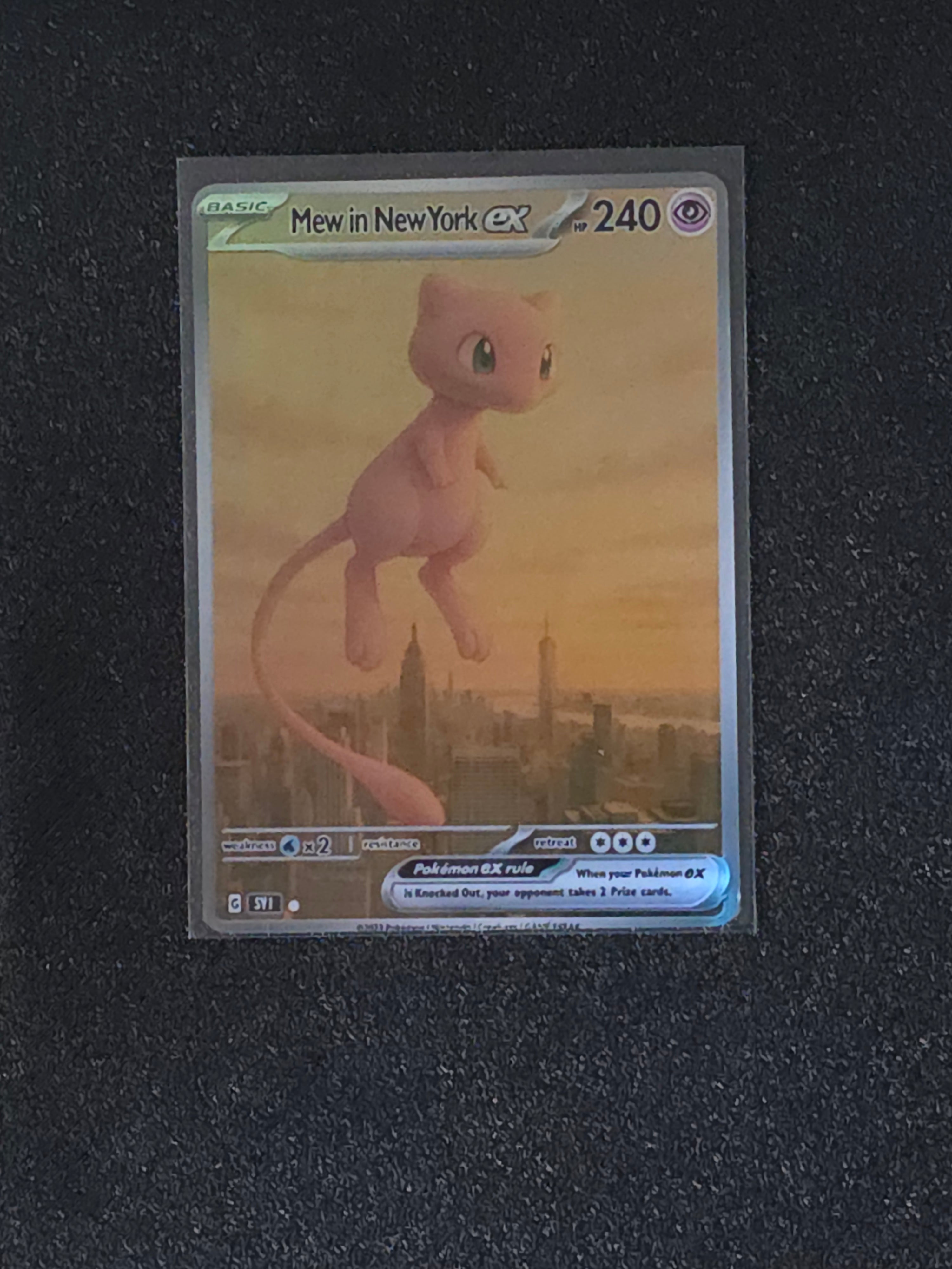 Mew Fan Art Pokemon Card PTL 491