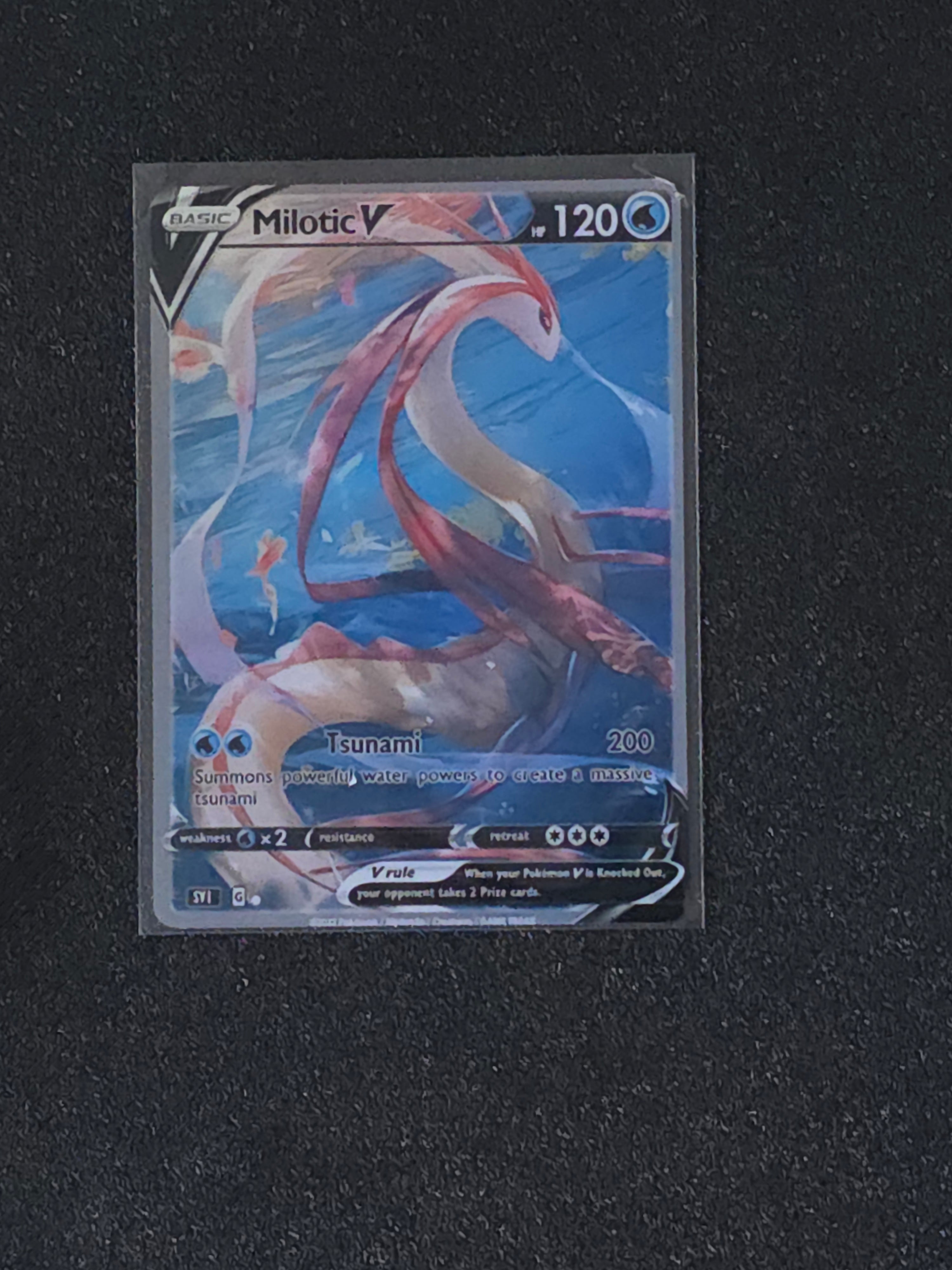 Milotic Fan Art Pokemon Card PTL 505
