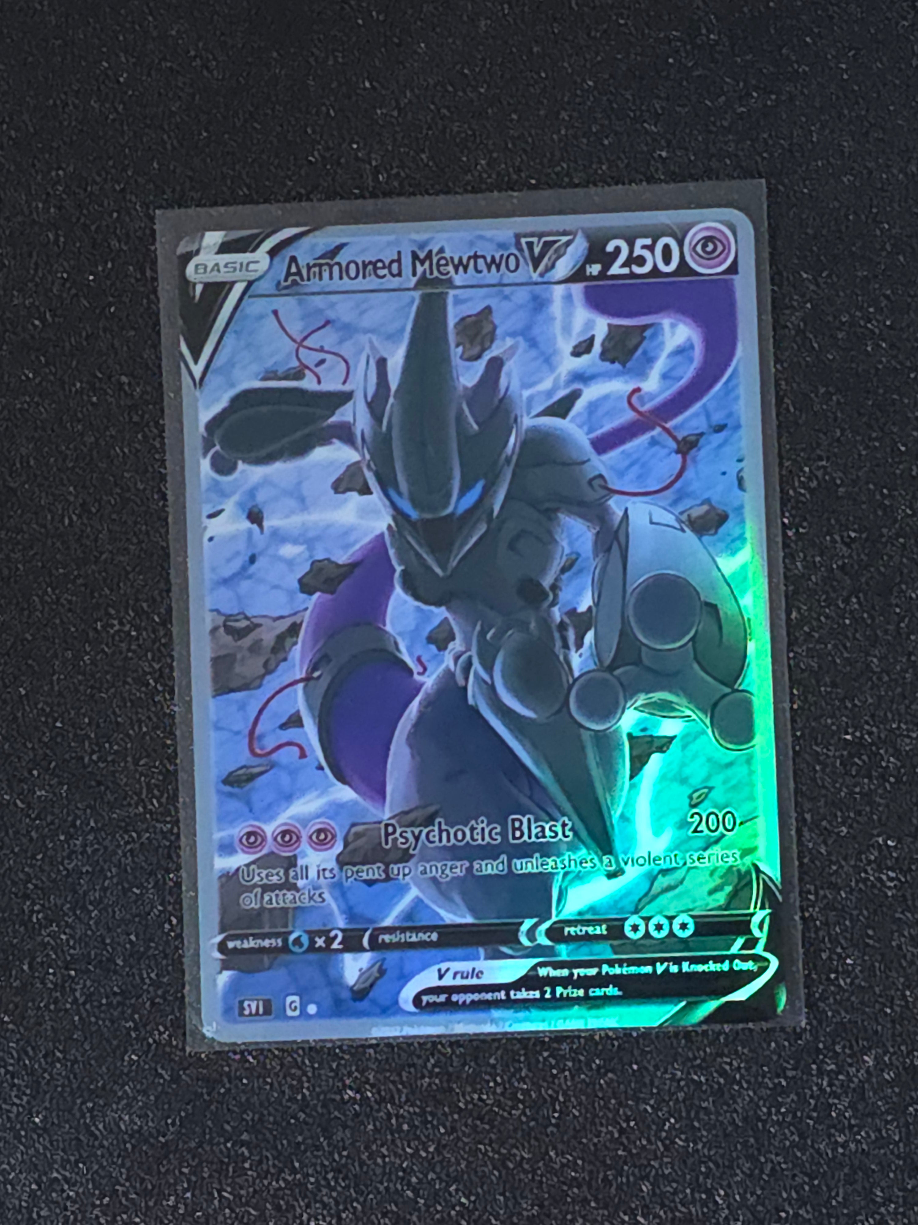 Mewtwo Fan Art Pokemon Card PTL 499