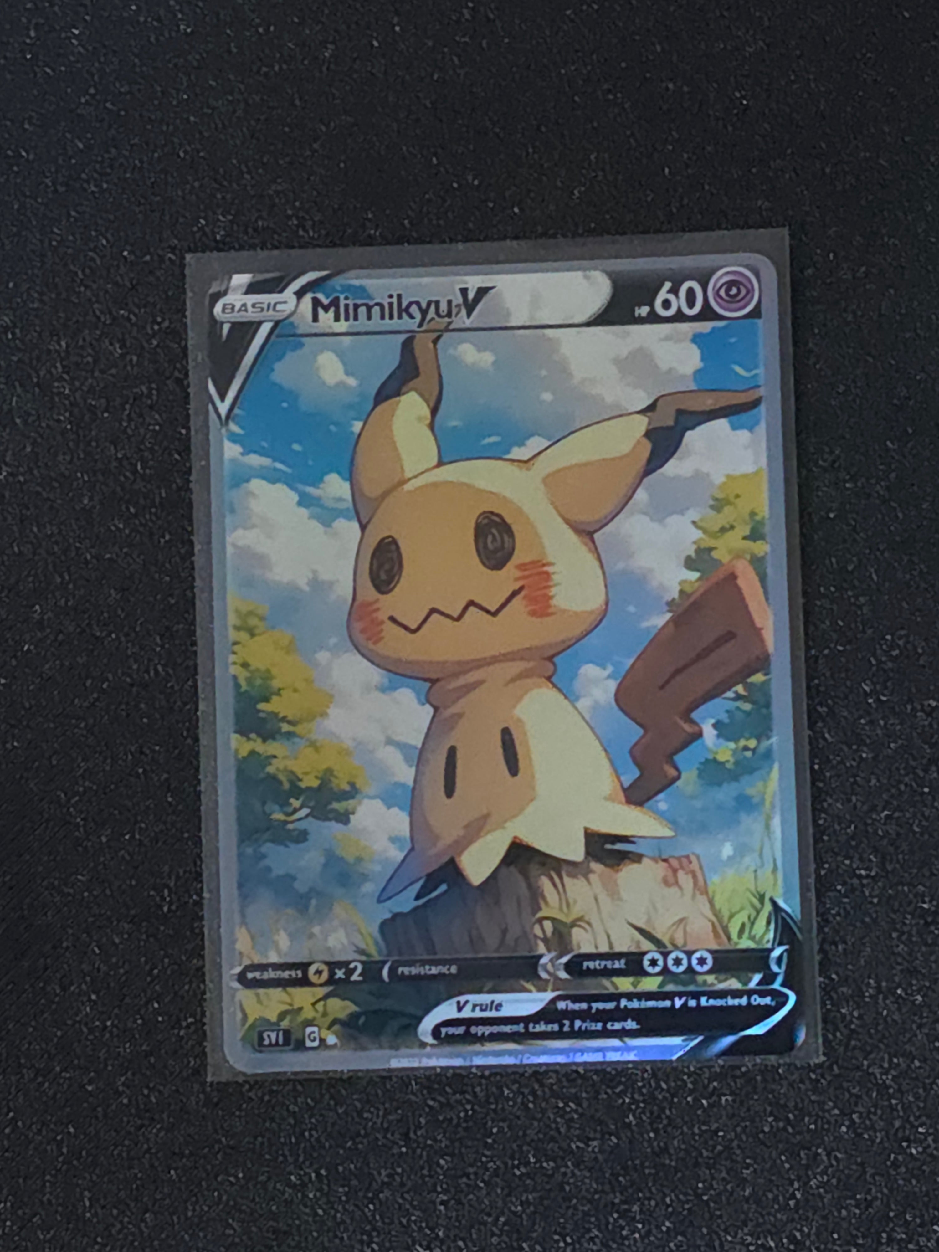 Mimikyu Fan Art Pokemon Card PTL 516