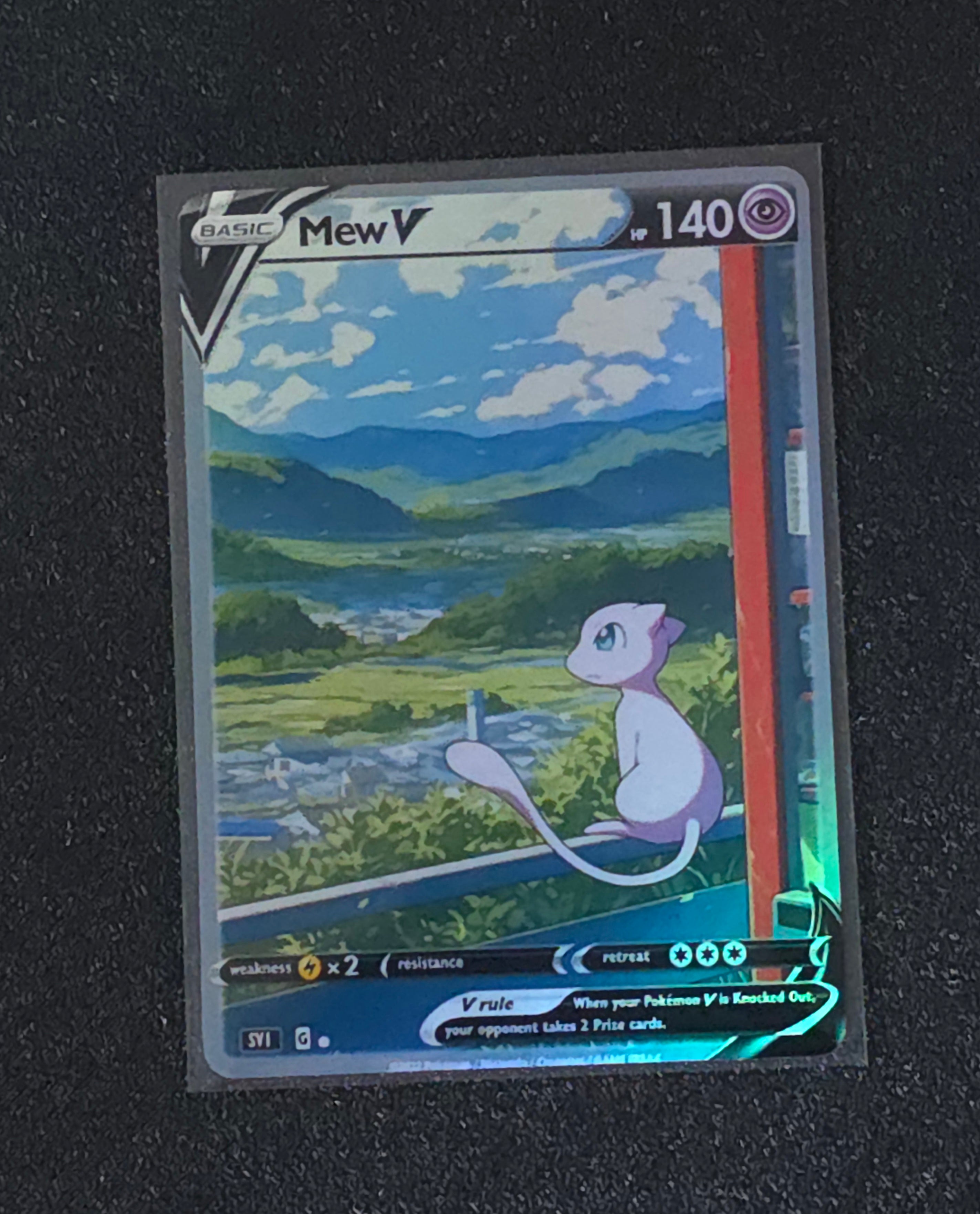 Mew Fan Art Pokemon Card PTL 540