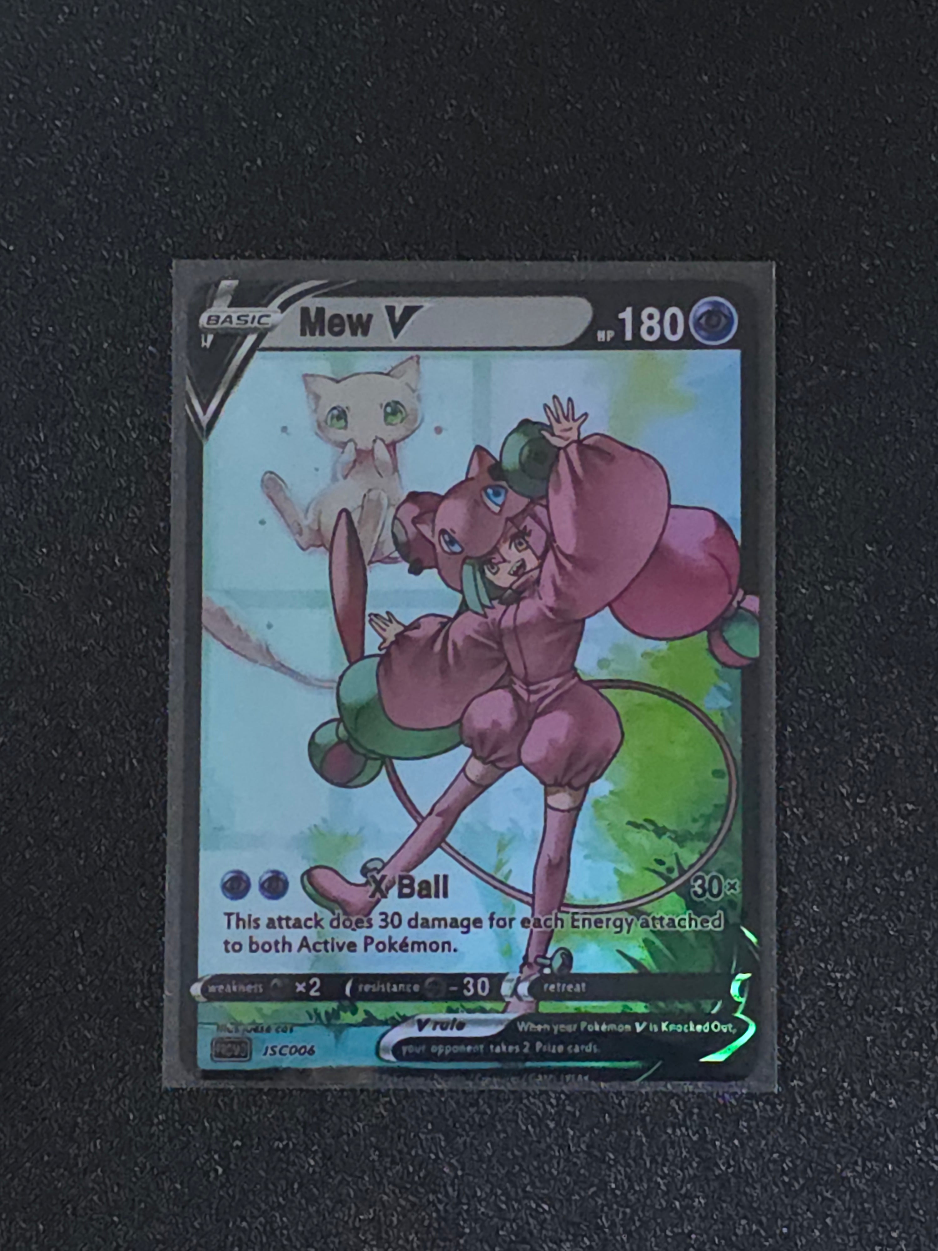 Mew Fan Art Pokemon Card PTL 531