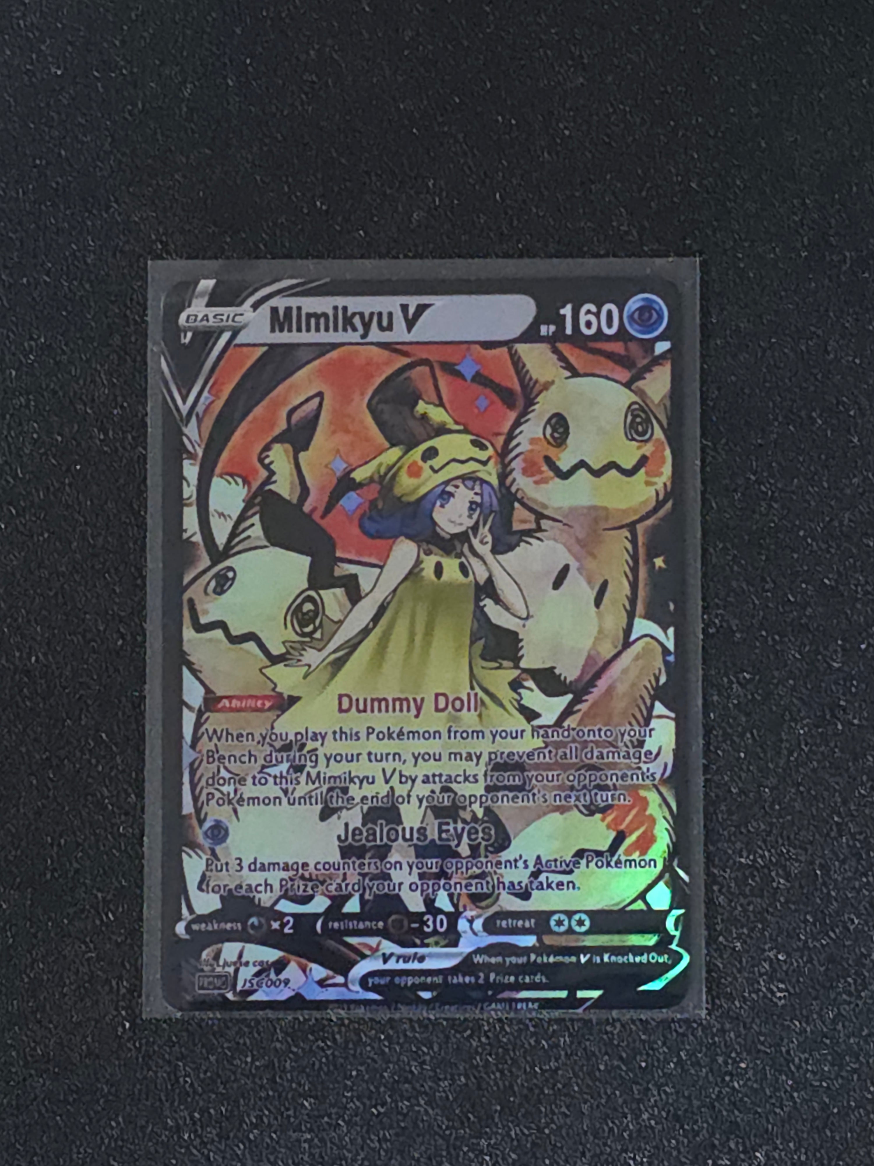 Mimikyu Fan Art Pokemon Card PTL 533