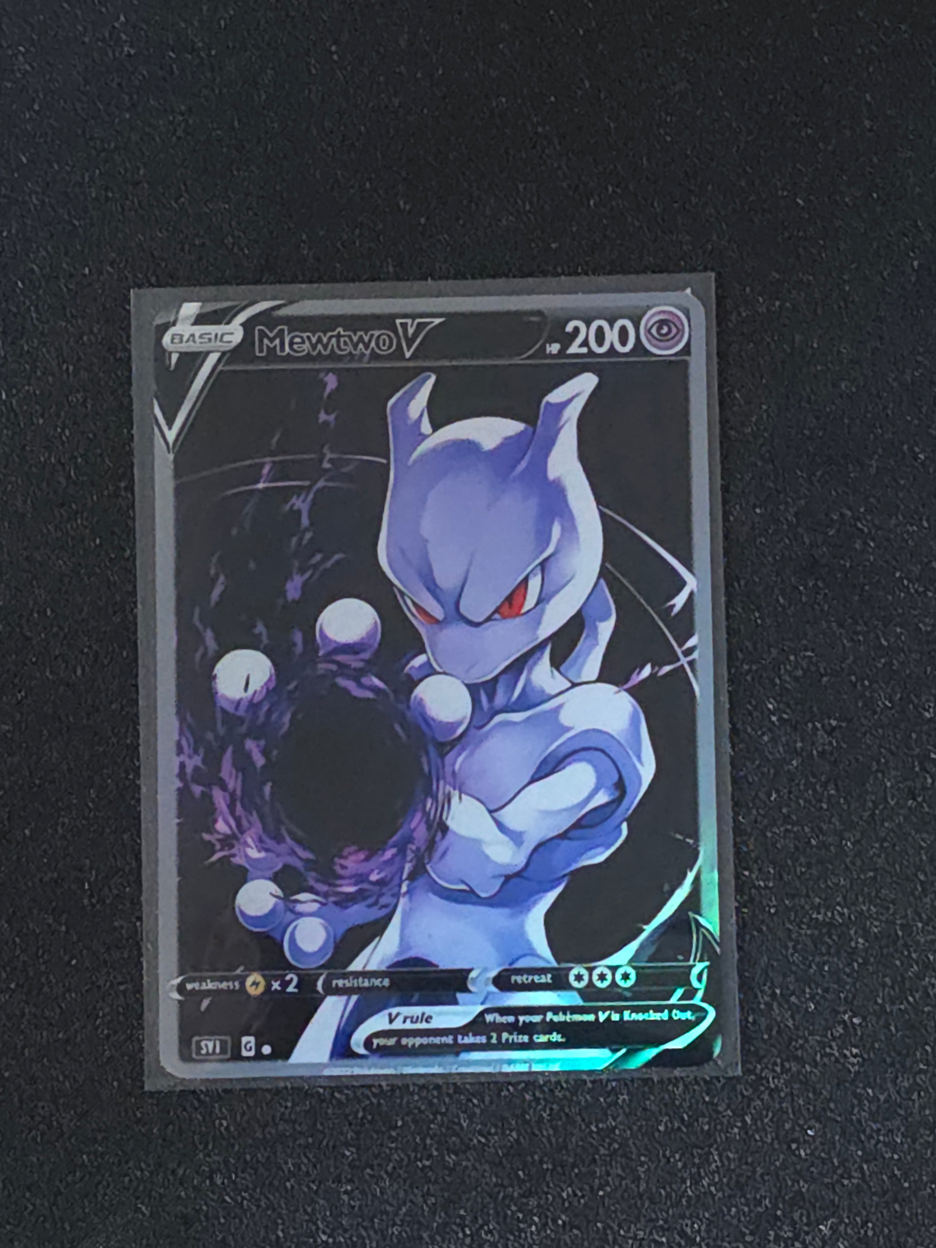 Mewtwo Fan Art Pokemon Card PTL 534