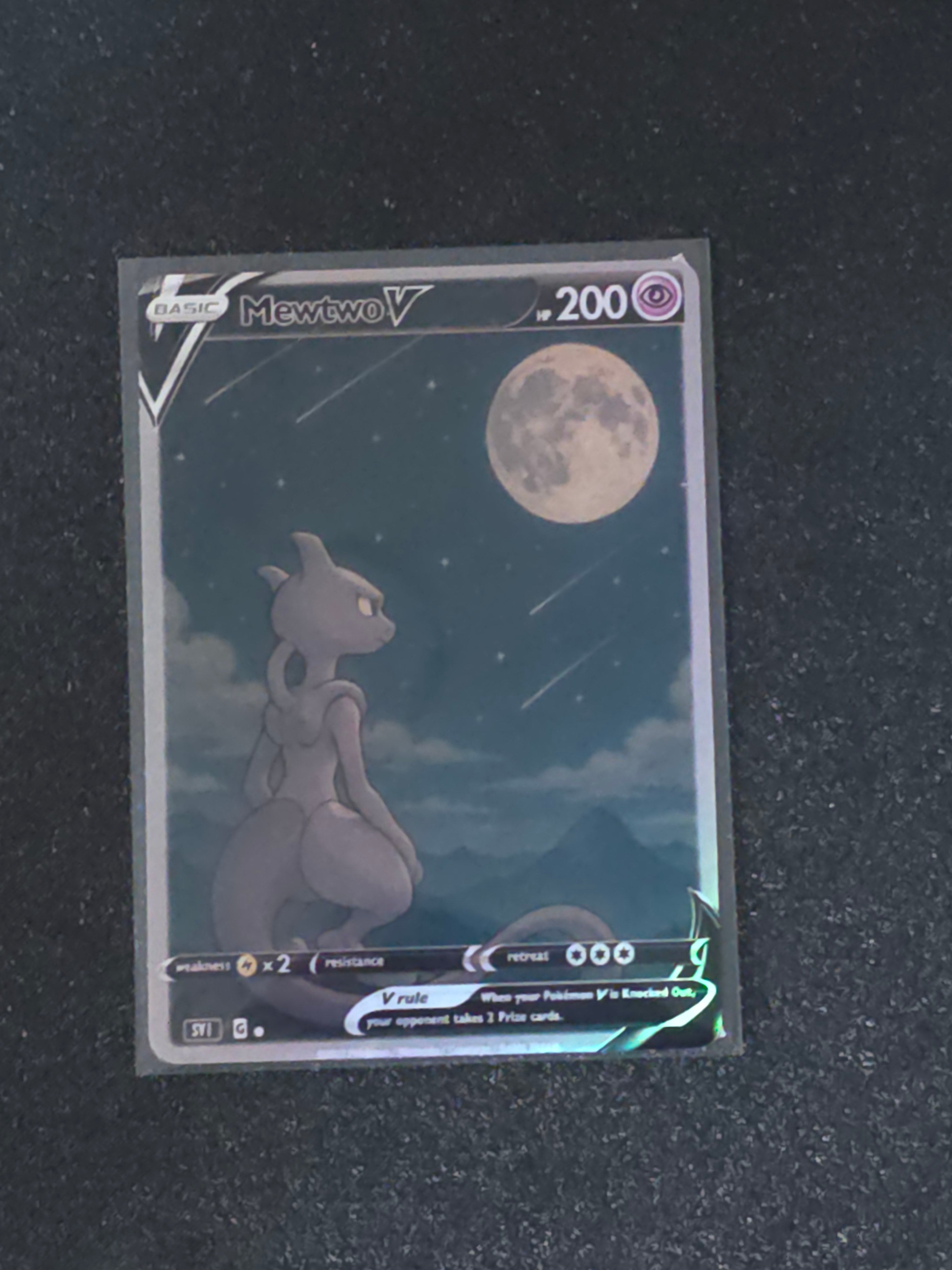 Mewtwo Fan Art Pokemon Card PTL 535