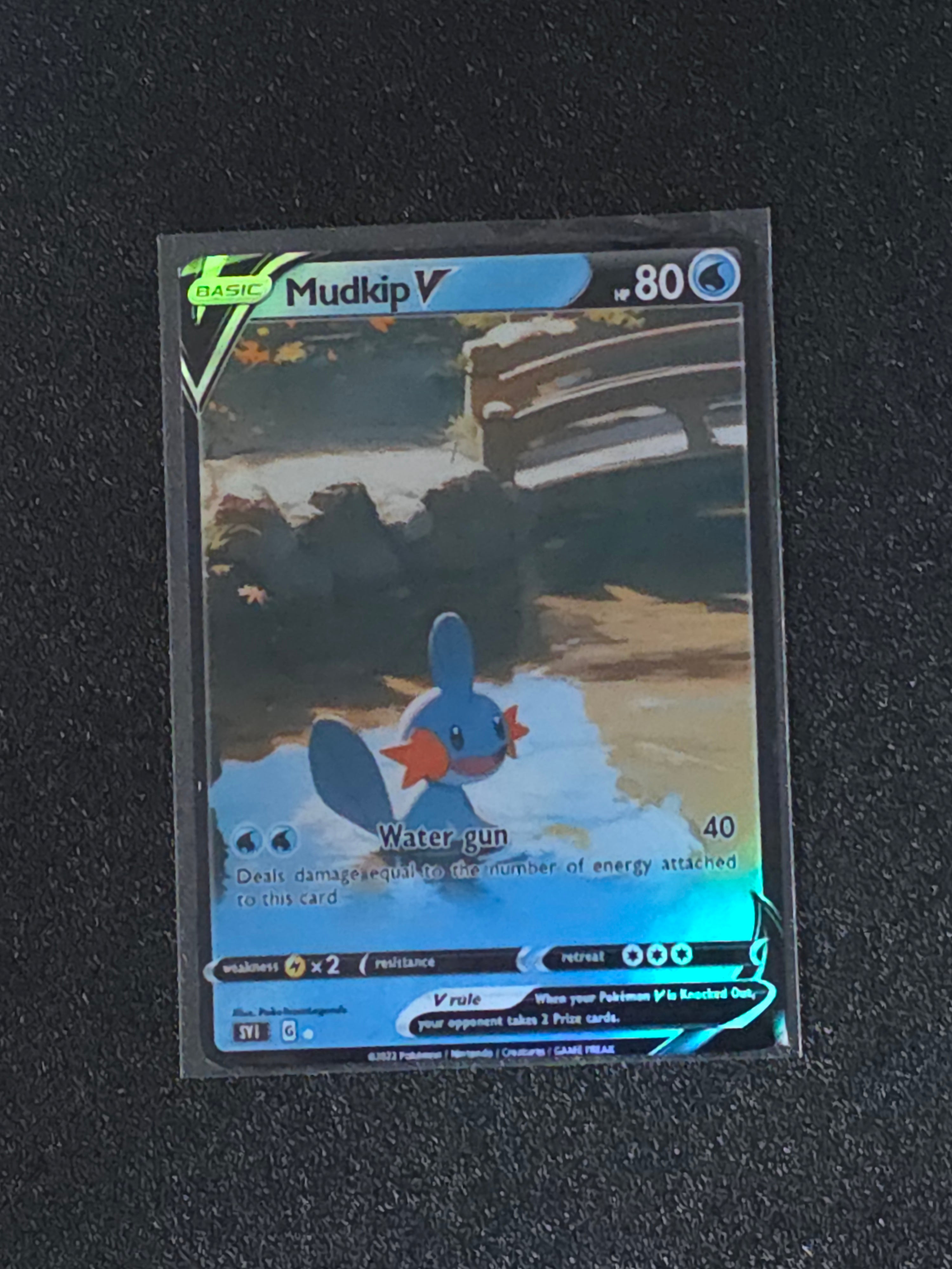 Mudkip Fan Art Pokemon Card PTL 523