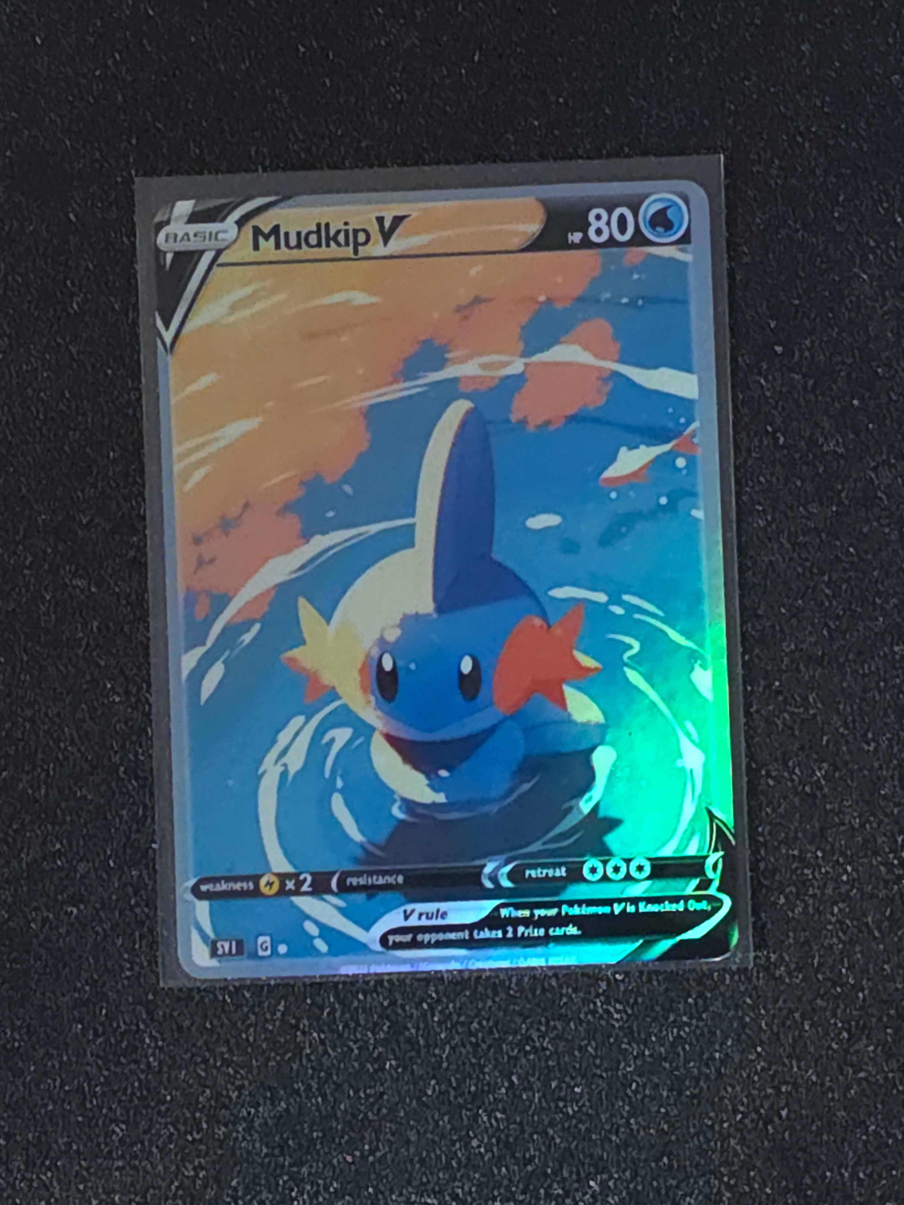 Mudkip Fan Art Pokemon Card PTL 524