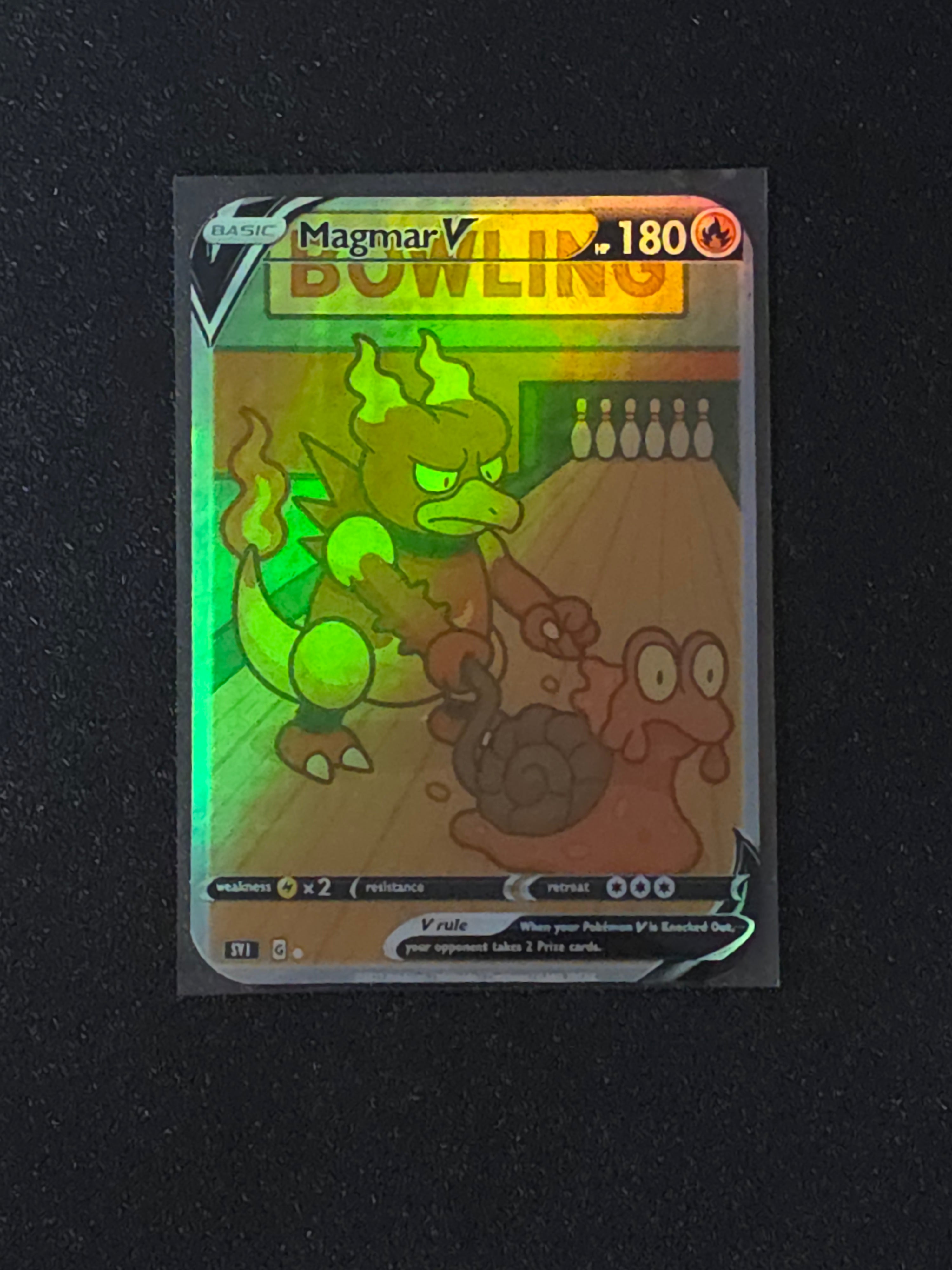 Magmar Fan Art Pokemon Card PTL 481
