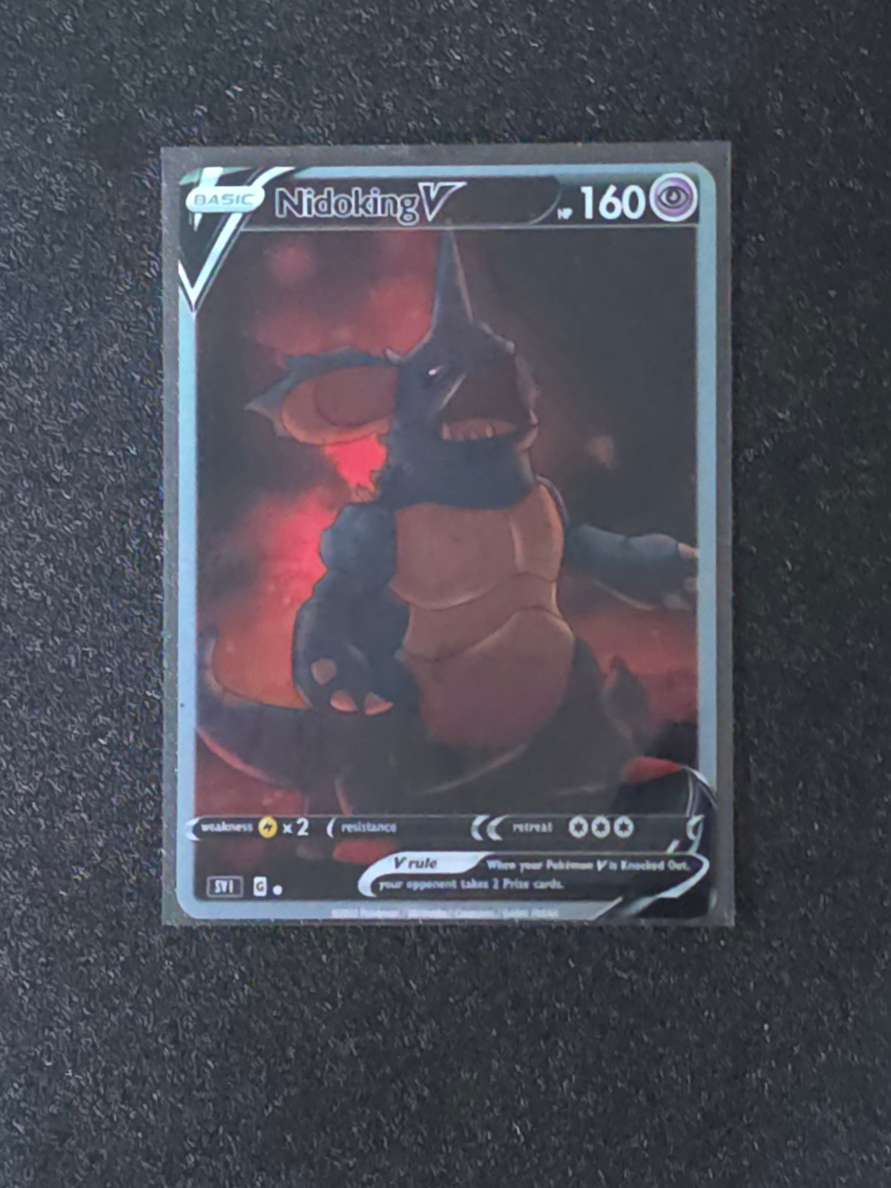 Nidoking Fan Art Pokemon Card PTL 555
