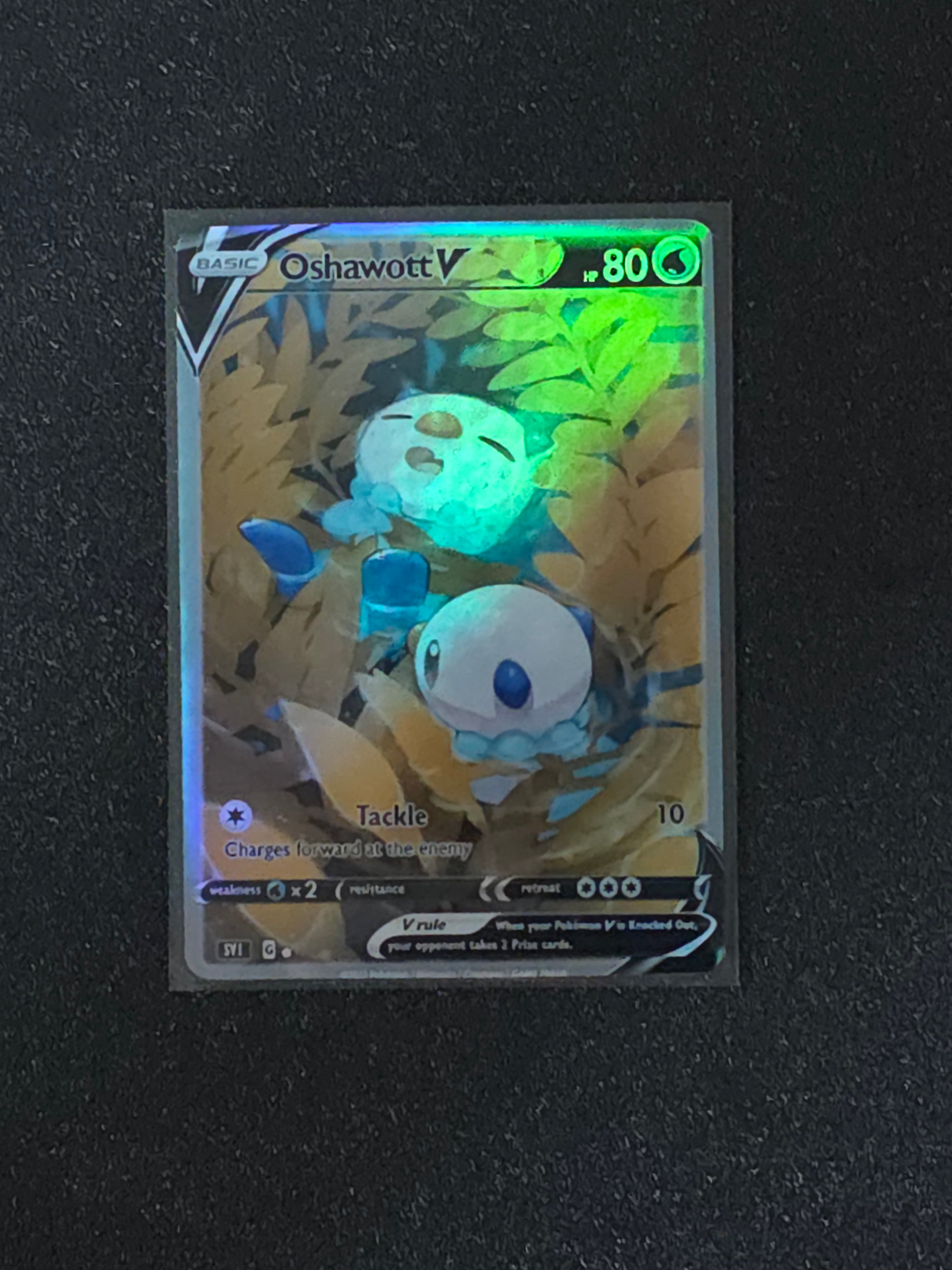Oshawott Fan Art Pokemon Card PTL 563