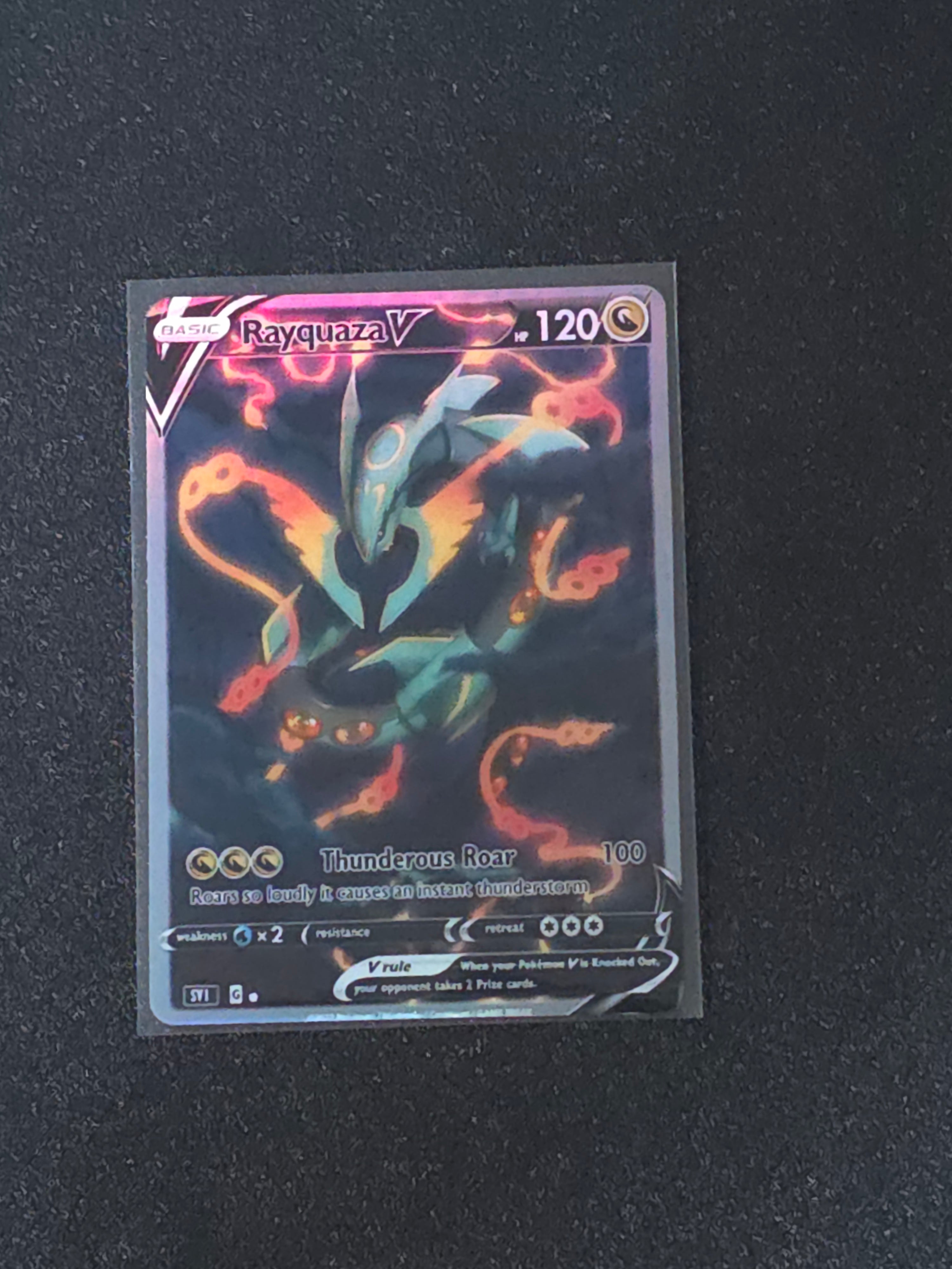 Rayquaza Fan Art Pokemon Card PTL 568