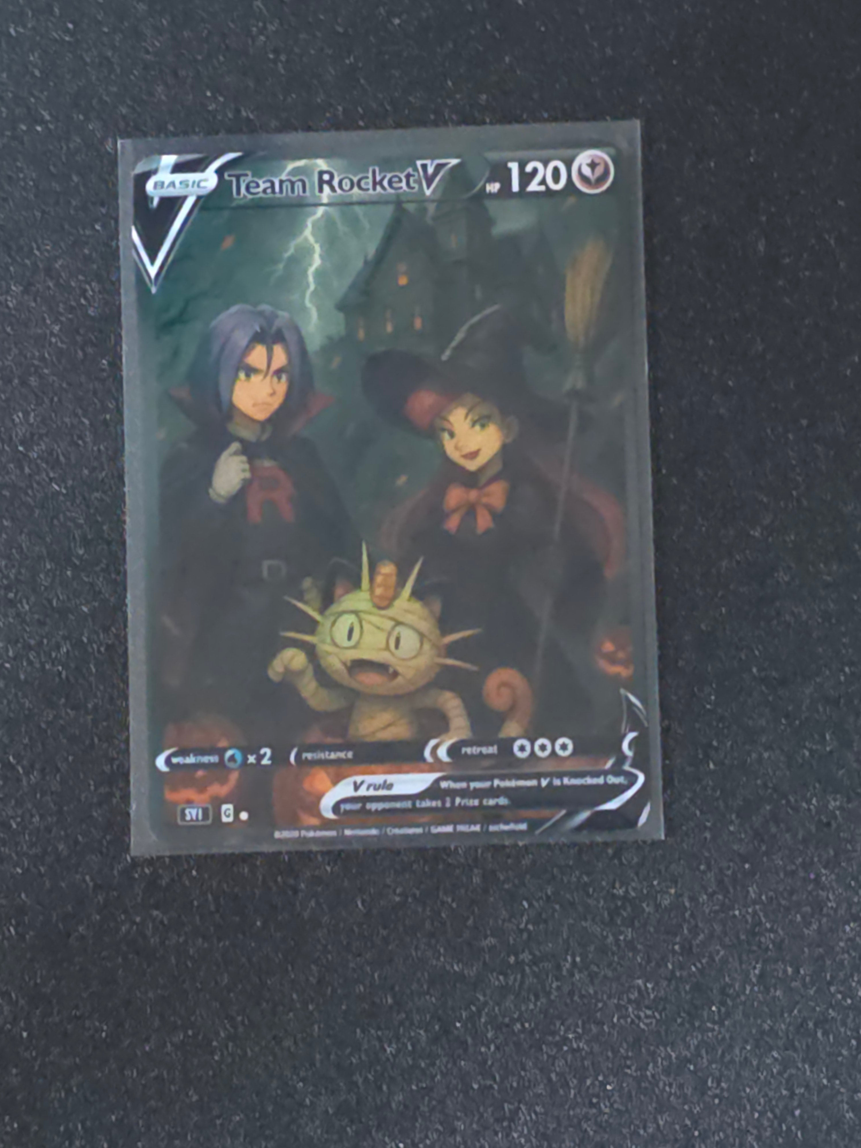 Team Rocket Fan Art Pokemon Card PTL 578